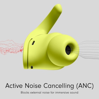 Foto 4 | Auriculares Inalámbricos con Cancelación de Ruido Beats Fit Pro Volt Amarillo - Venta Internacional