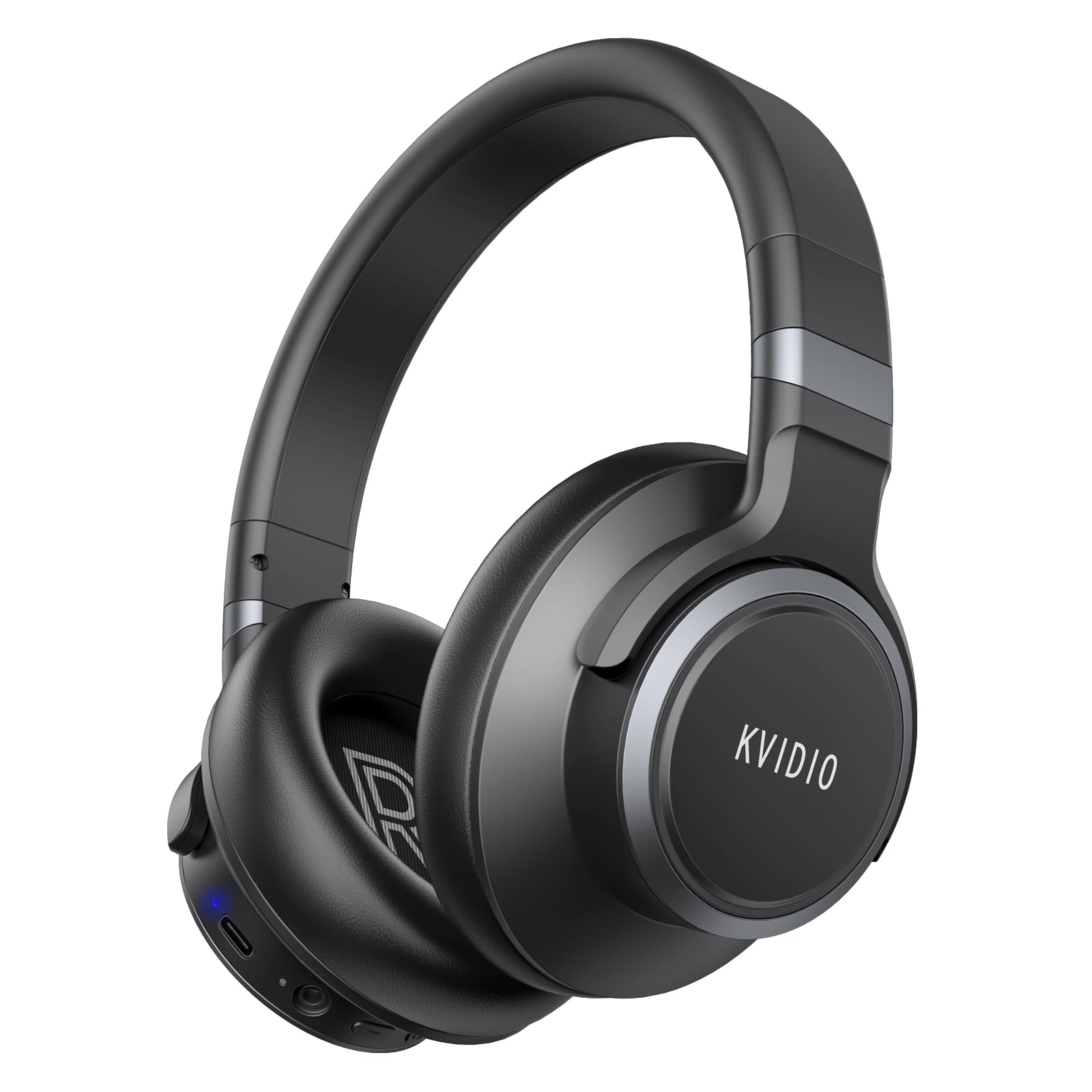 Auriculares Kvidio Con Cancelación Activa De Ruido, 70 Horas De Reproducción - Venta Internacional.