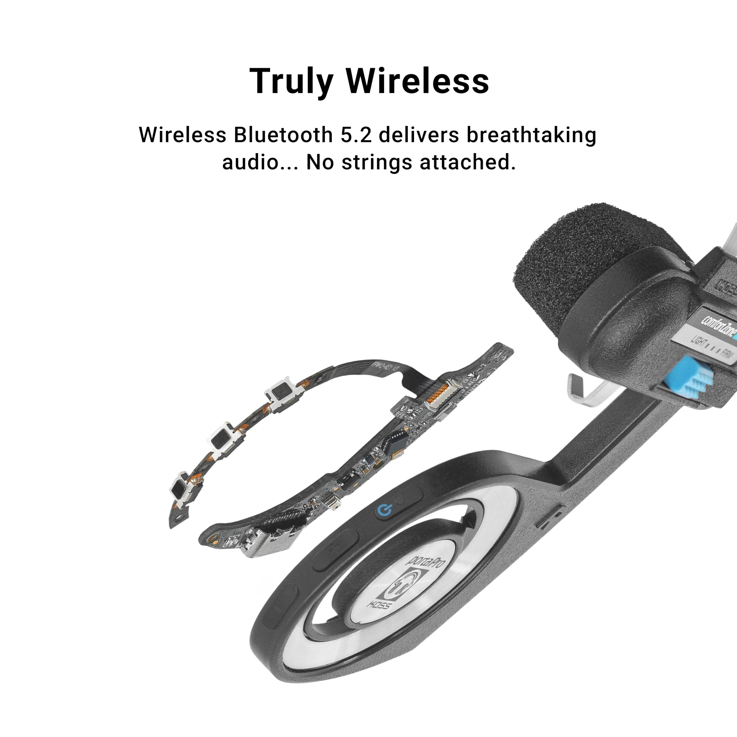 Foto 4 pulgar | Auriculares Supraaurales Koss Porta Pro Wireless 2.0 Bluetooth - Venta Internacional.