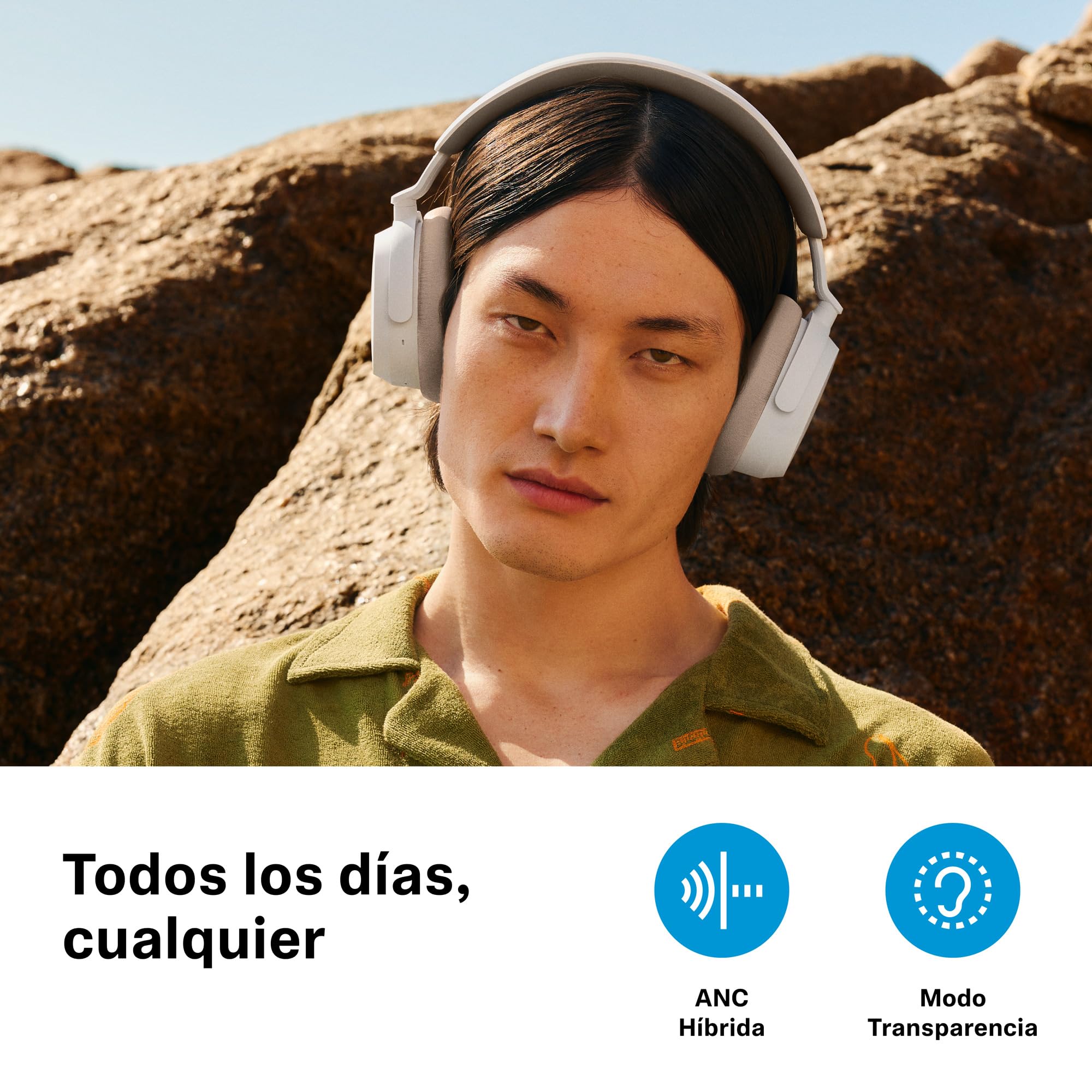 Foto 2 | Auriculares Inalámbricos Bluetooth Sennheiser Accentum White - Venta Internacional.