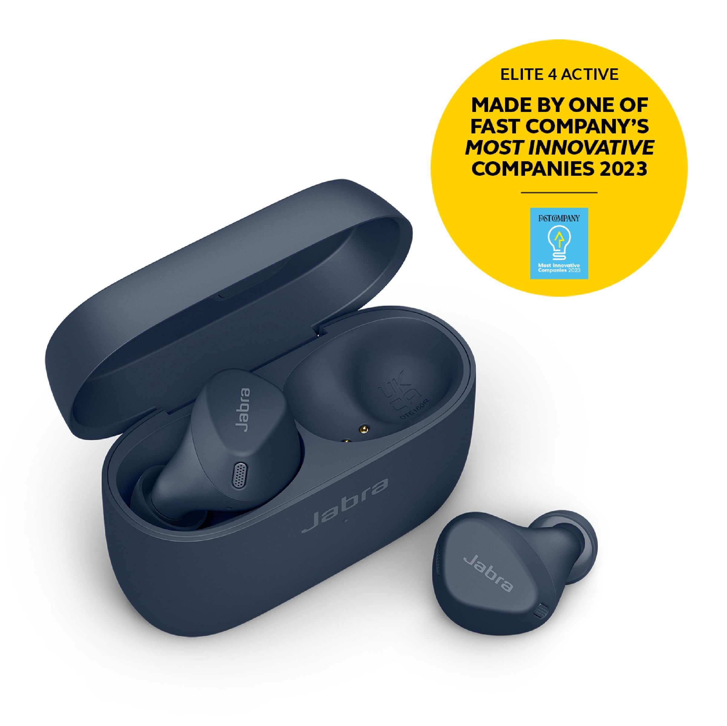 Foto 4 pulgar | Auriculares Bluetooth Jabra Elite 4 Active True Wireless Navy - Venta Internacional.