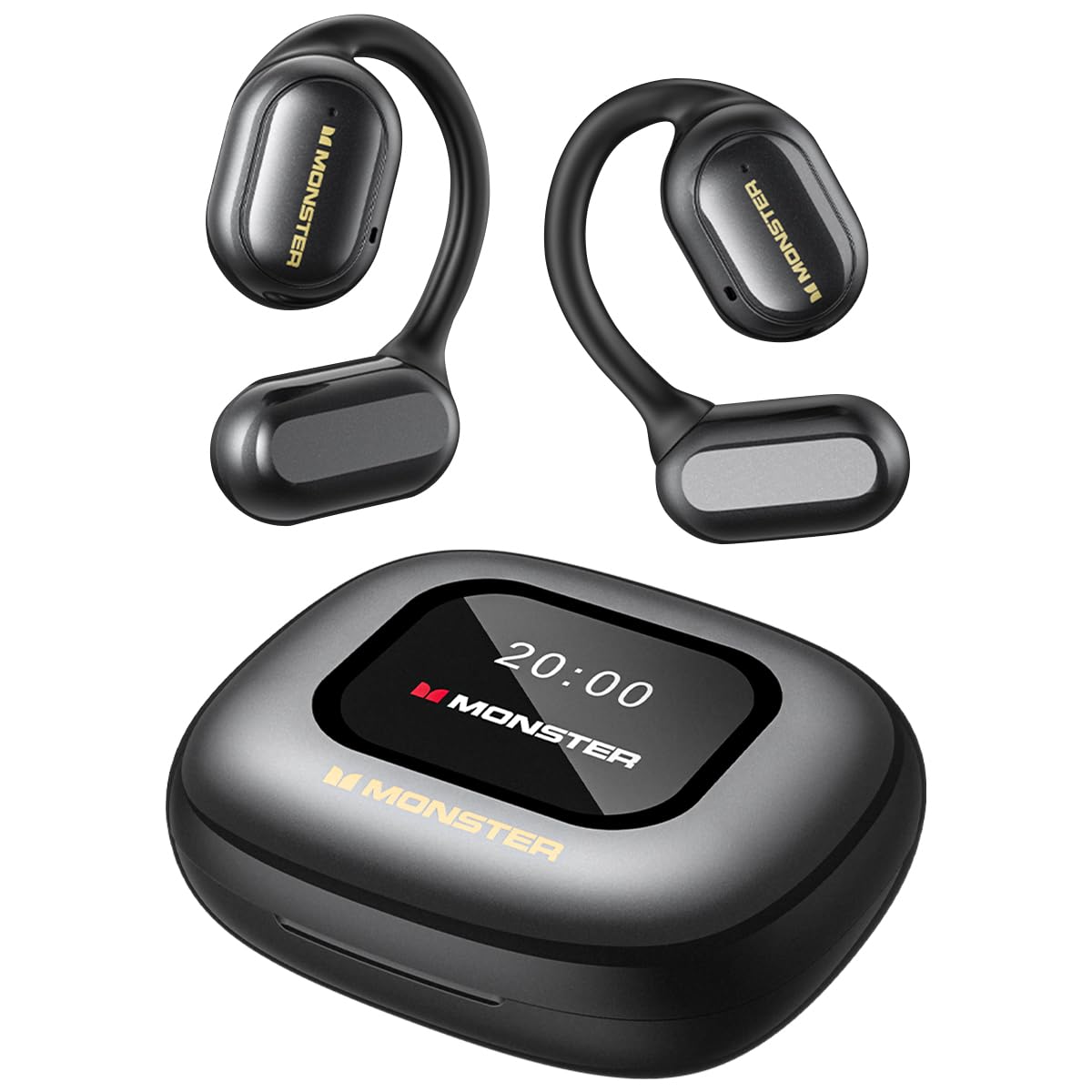 Foto 2 pulgar | Auriculares Inalámbricos Abiertos Monster Open Touch Pro 100 Negros - Venta Internacional.