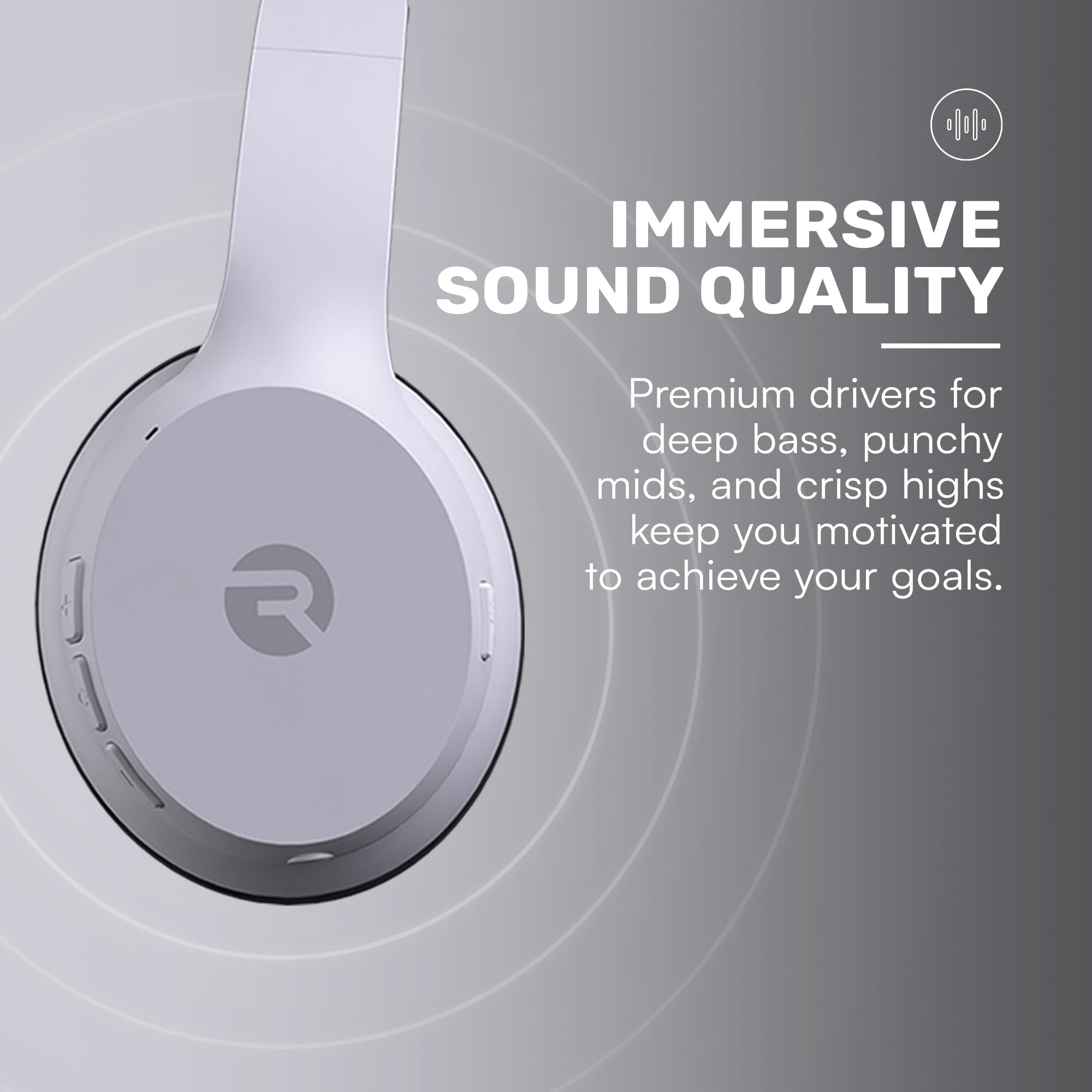 Foto 5 pulgar | Auriculares Supraaurales Inalámbricos Raycon 45h De Batería, Color Blanco - Venta Internacional.