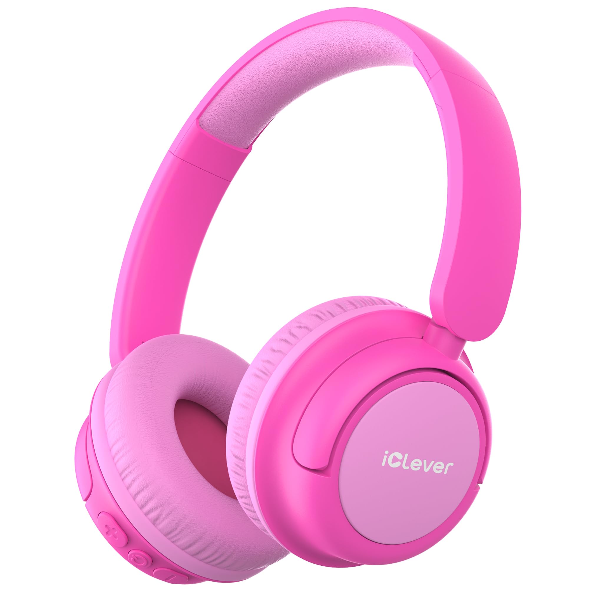 Foto 2 pulgar | Auriculares Bluetooth Iclever Bth22 Kids 60 H Play Time Rosa - Venta Internacional.