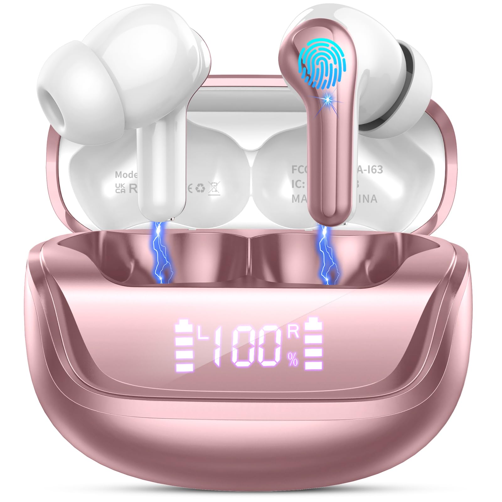 Auriculares Inalámbricos Donerton Bluetooth 5.4 45h Playtime - Venta Internacional.