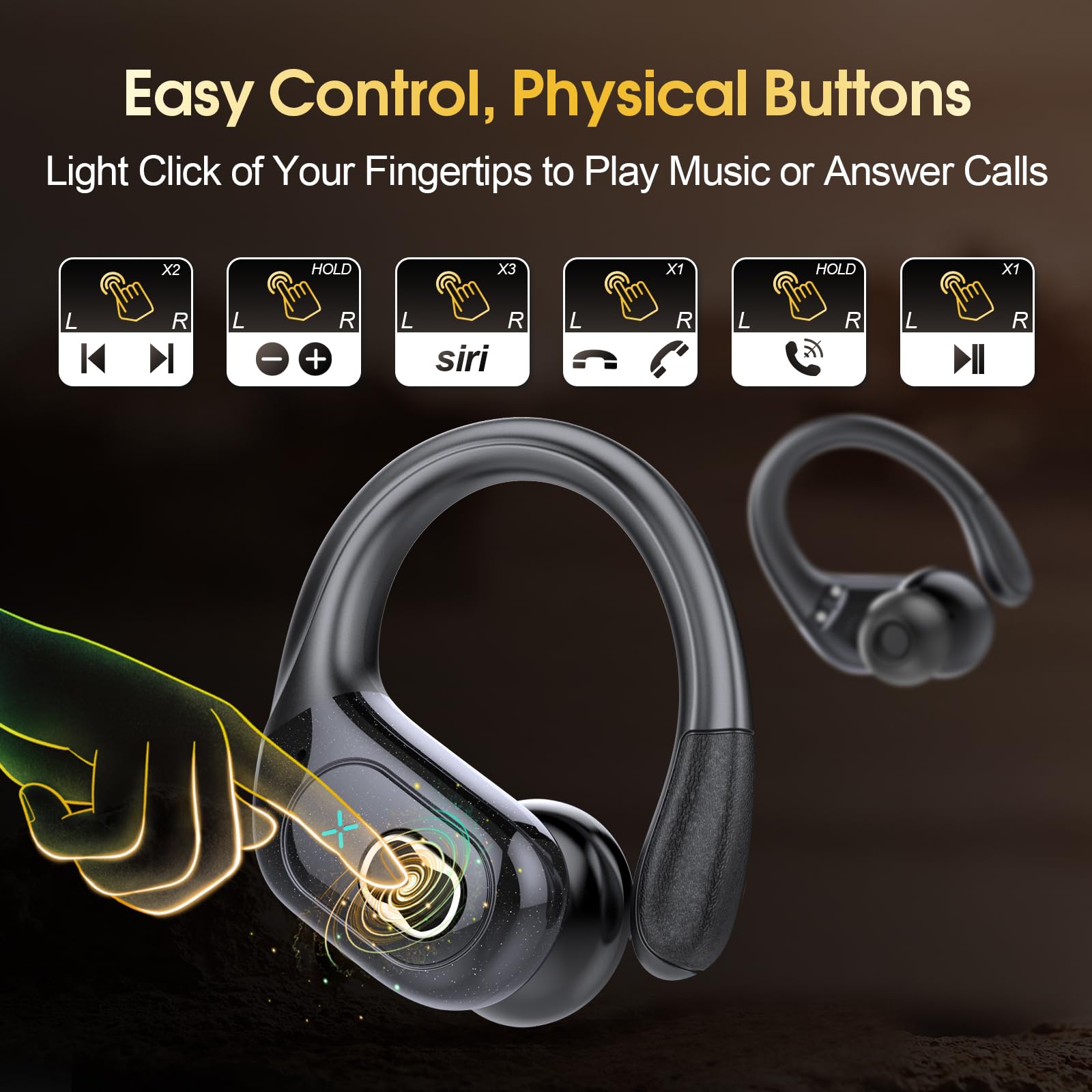 Foto 8 pulgar | Auriculares Inalámbricos Aptkode 2024 Bluetooth 5.3 75 Horas Ipx7 Sport - Venta Internacional.