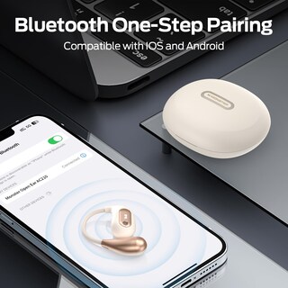 Foto 4 | Auriculares Open Ear Monster Ac210 Bluetooth 5.4 Blancos - Venta Internacional.