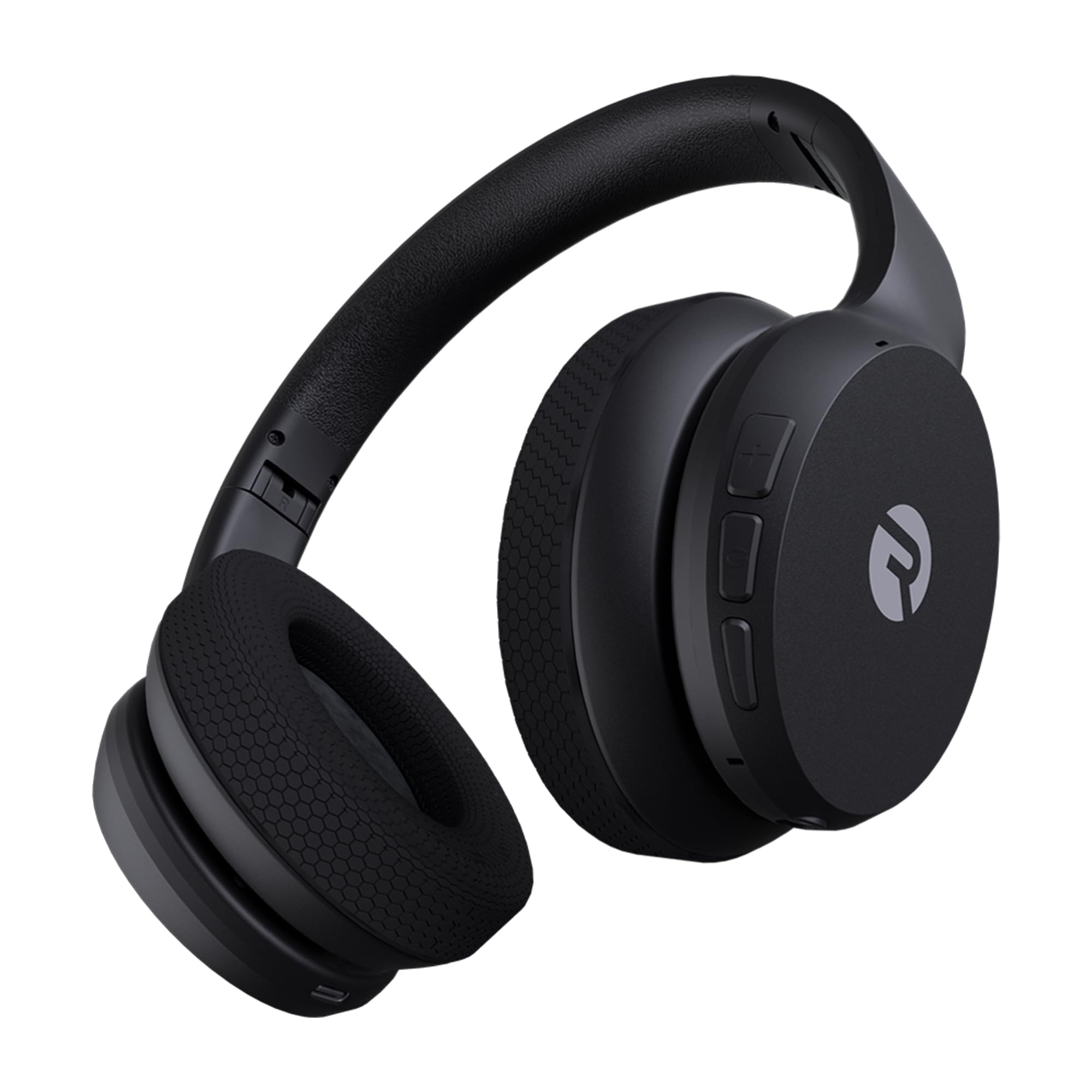 Auriculares Supraaurales Inalámbricos De Fitness Raycon 45h Con Batería Negra - Venta Internacional.
