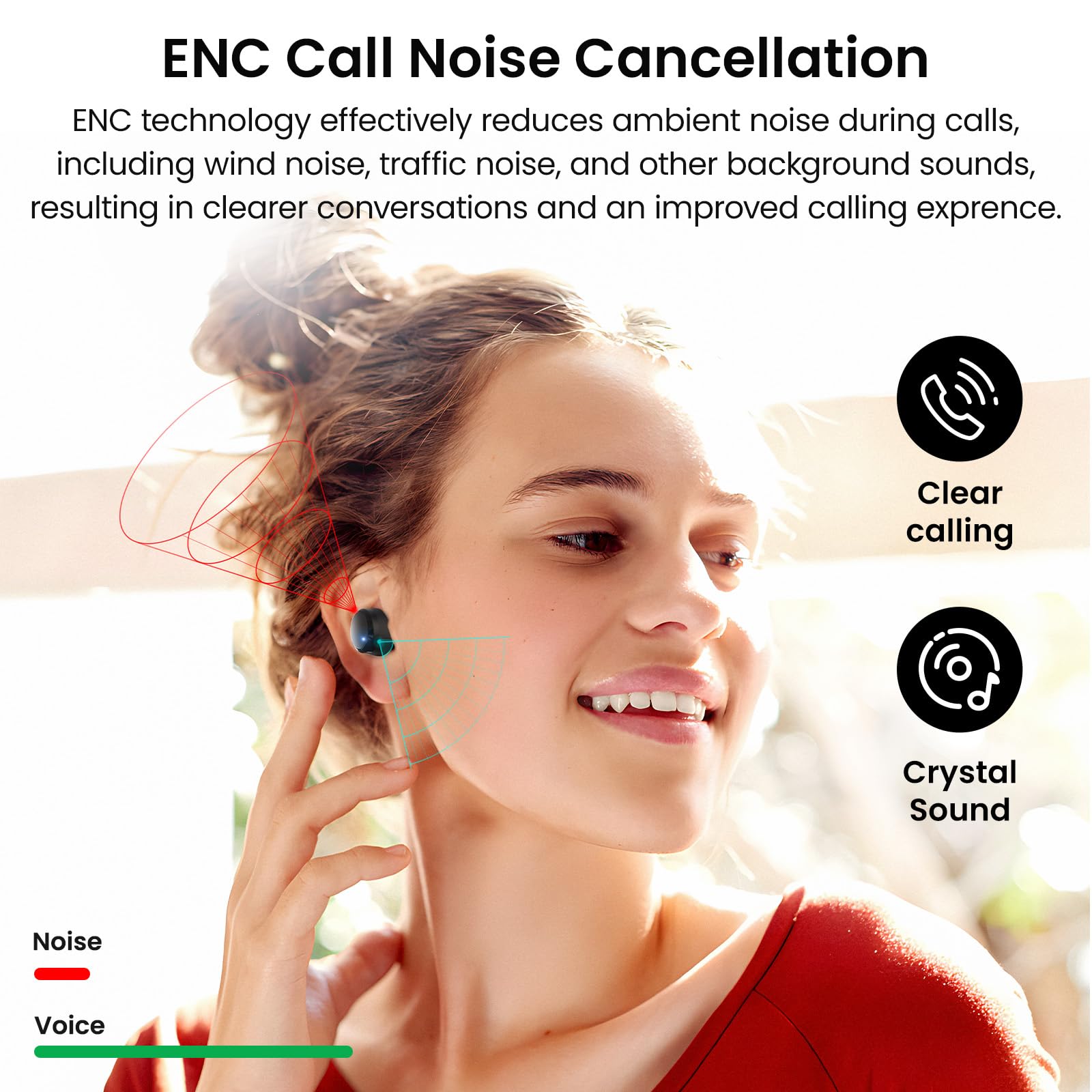 Foto 7 pulgar | Auriculares Inalámbricos Tozo Tonal Dots (t12) Bluetooth 5.3 Black - Venta Internacional.