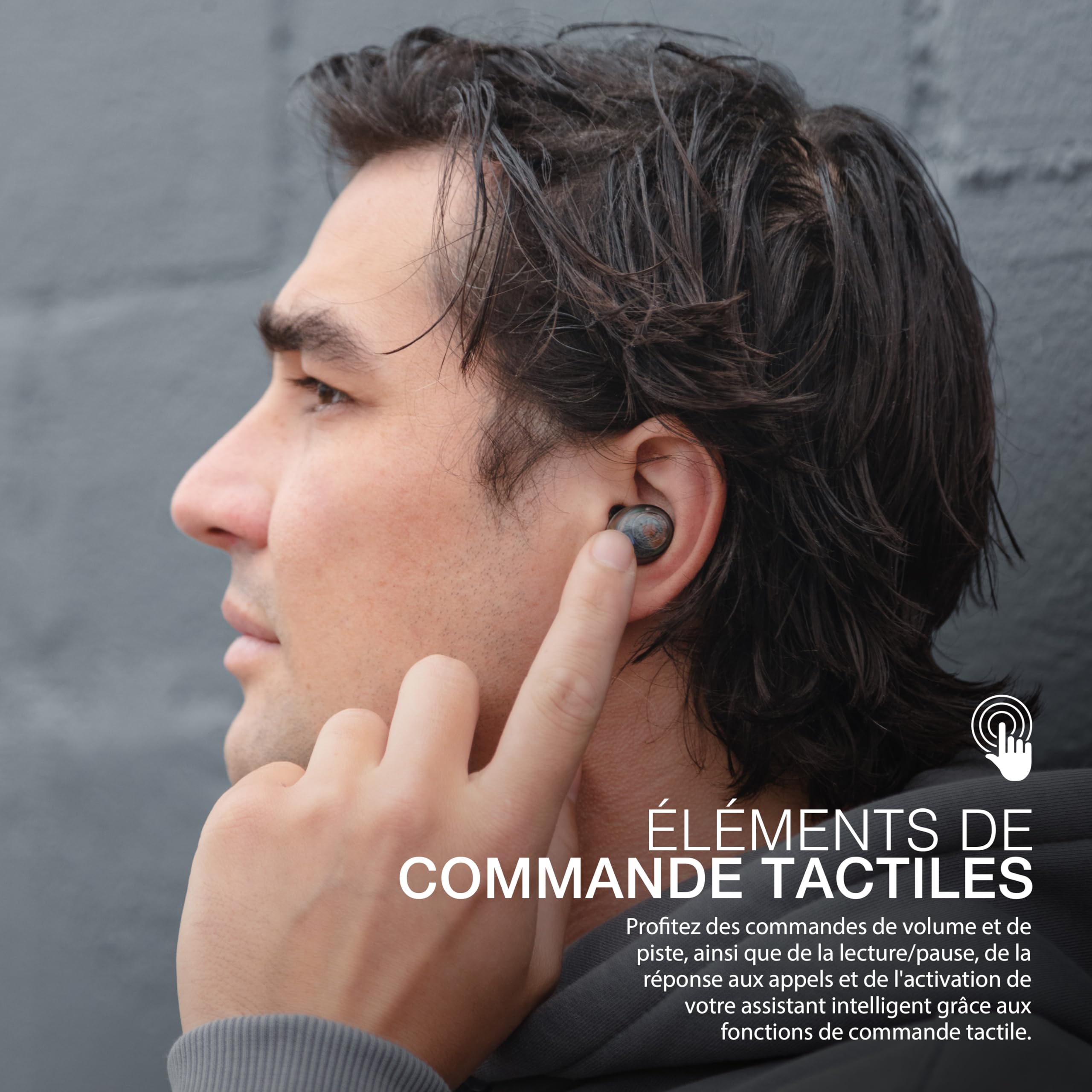 Foto 7 pulgar | Auriculares Bluetooth Jlab Go Air Pop Con Funda De Carga Transparente - Venta Internacional.