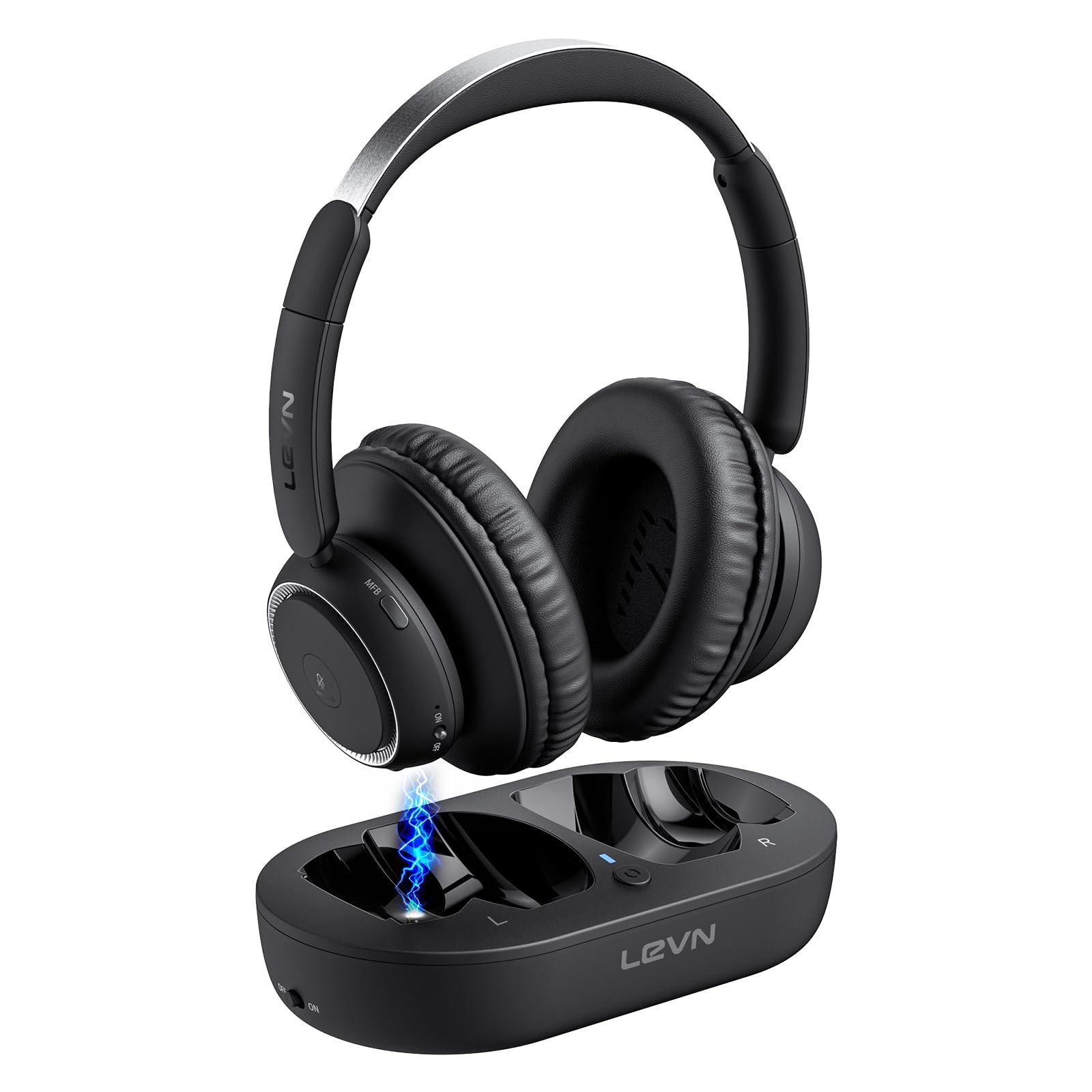 Foto 2 pulgar | Auriculares Inalámbricos Levn 2024 Actualizados Para Ver Televisión - Venta Internacional.