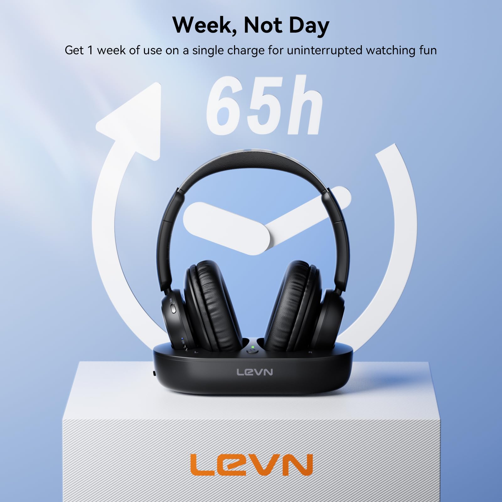 Foto 7 pulgar | Auriculares Inalámbricos Levn 2024 Actualizados Para Ver Televisión - Venta Internacional.