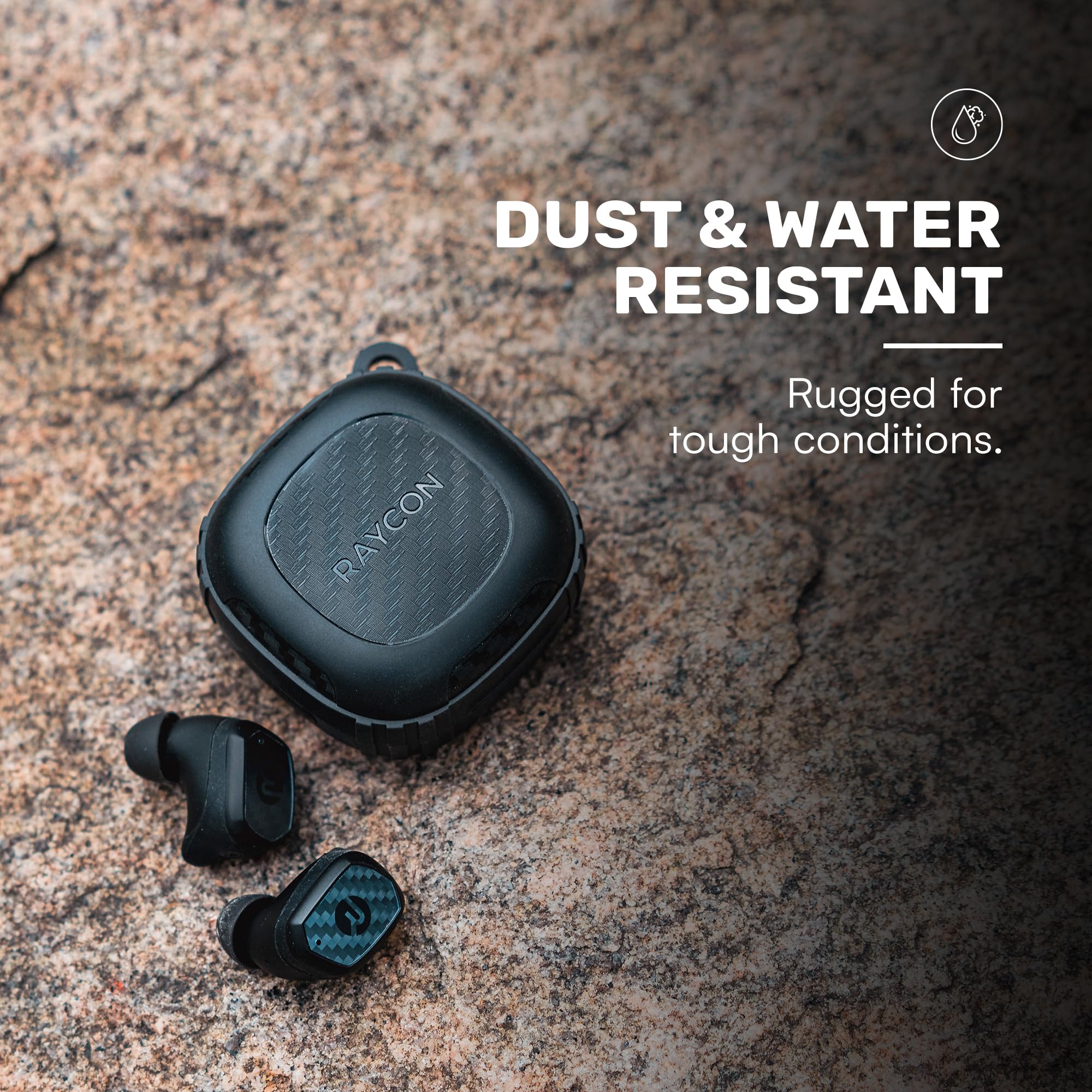 Foto 6 pulgar | Auriculares Bluetooth Raycon Impact De Grado Militar Ip67 Negros - Venta Internacional.