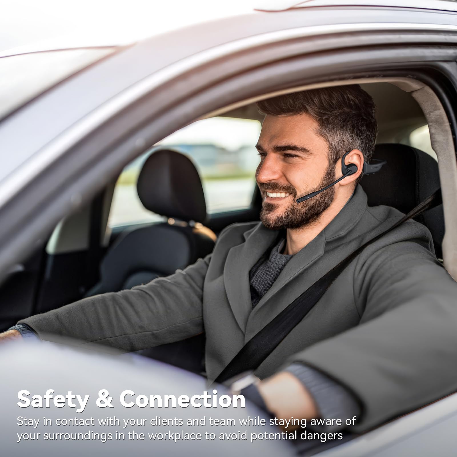 Foto 6 pulgar | Auriculares Abiertos Levn Bluetooth 5.3 Con Micrófono Resistentes Al Sudor - Venta Internacional.