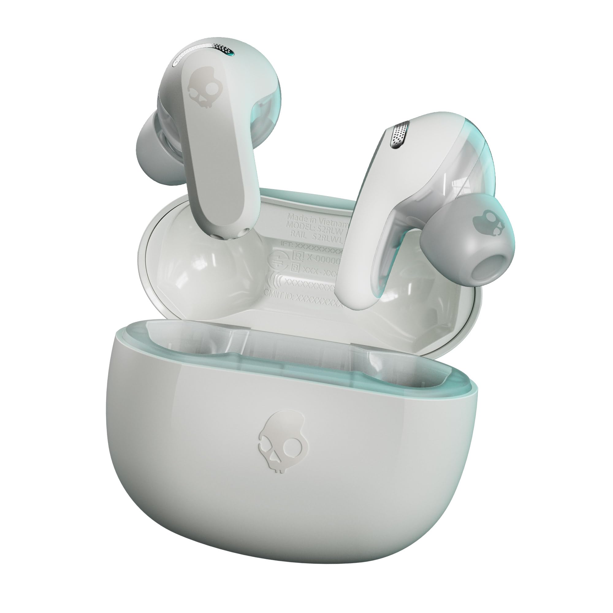 Auriculares Inalámbricos Skullcandy Rail Anc Con Batería De 27 Horas Con Micrófono Bone - Venta Internacional.