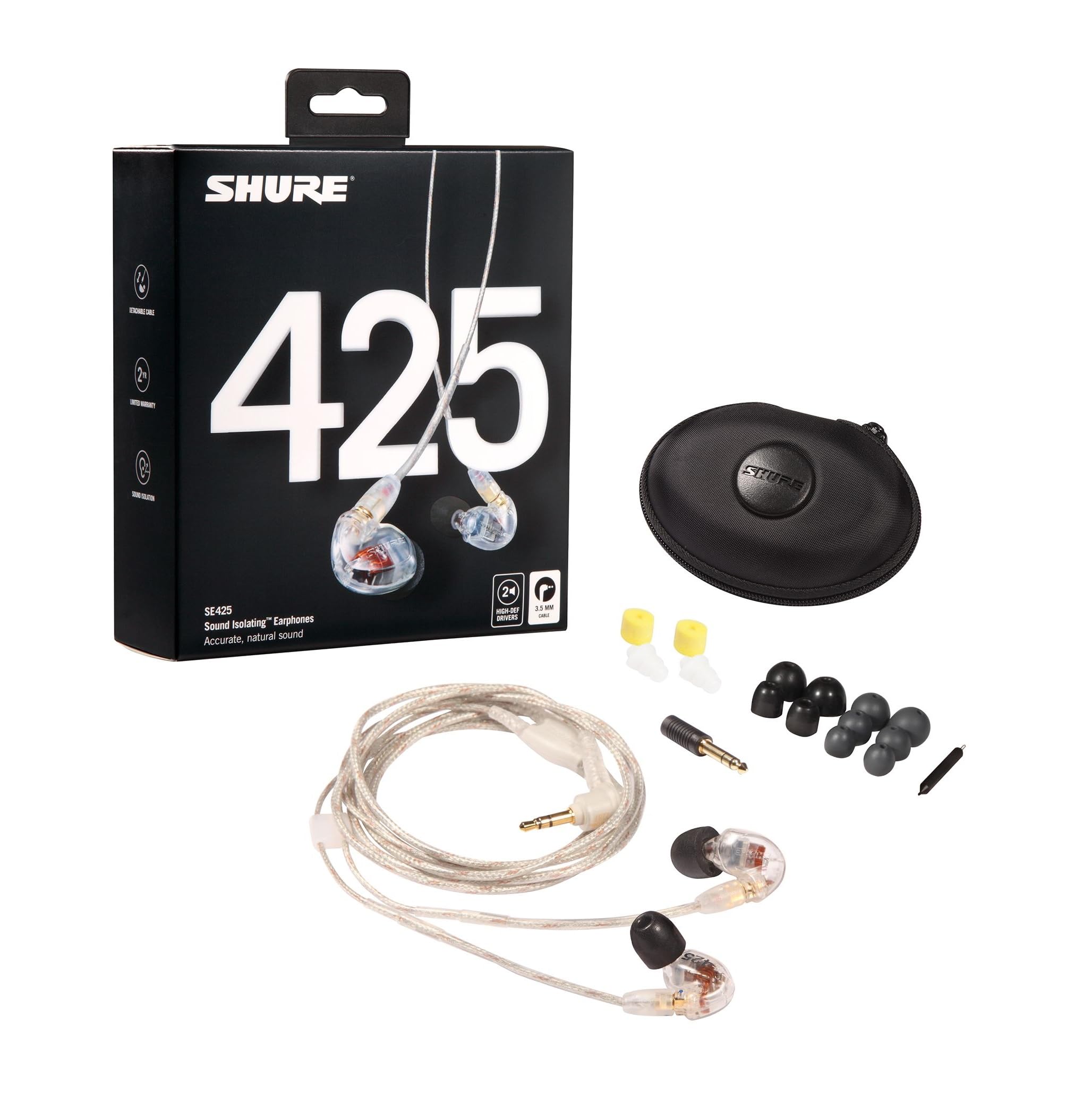 Foto 3 pulgar | Auriculares Con Cable Shure Se425 Pro Professional Sound Aislantes - Venta Internacional.