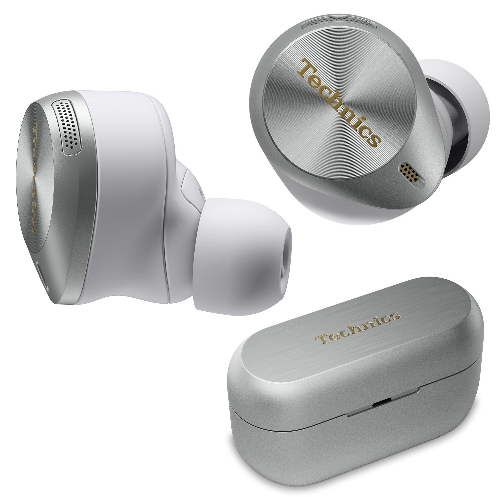 Foto 2 pulgar | Auriculares Bluetooth Technics Eah-az80-s Premium Hi-fi Plateados - Venta Internacional.