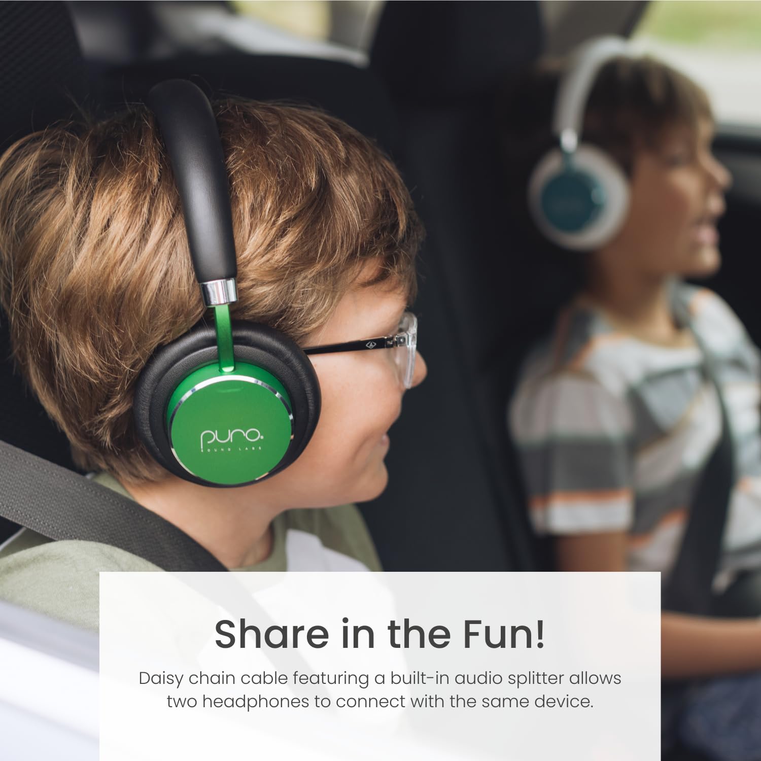 Foto 6 pulgar | Auriculares Bluetooth Puro Sound Labs Bt2200s Plus Green Kids - Venta Internacional.