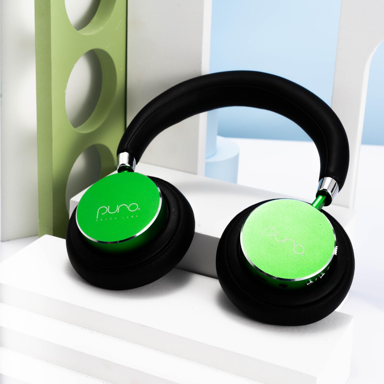 Foto 7 pulgar | Auriculares Bluetooth Puro Sound Labs Bt2200s Plus Green Kids - Venta Internacional.