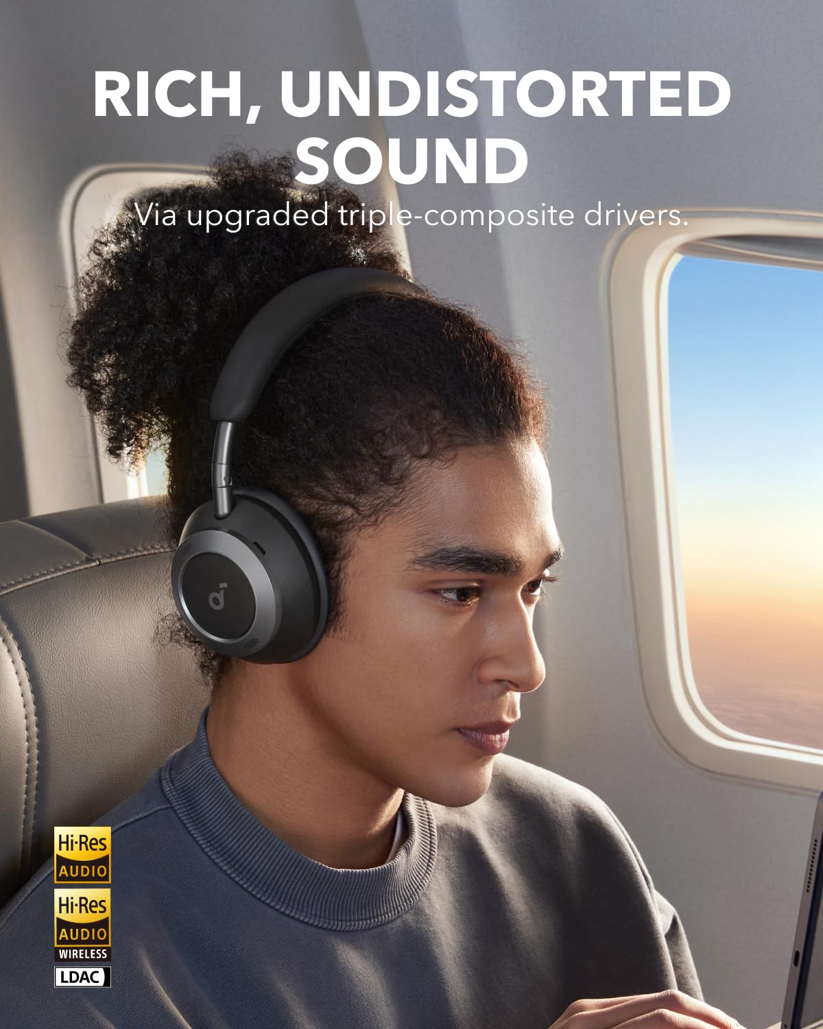 Foto 5 pulgar | Auriculares Soundcore Space One Pro Anker Con Cancelación De Ruido - Venta Internacional.