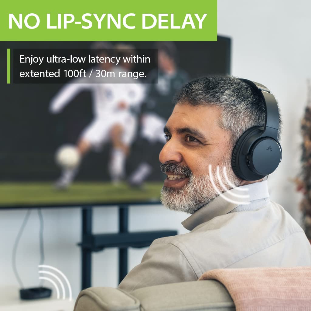 Foto 4 pulgar | Auriculares Inalámbricos Para Tv Avantree Ensemble Con Base De Carga - Venta Internacional.