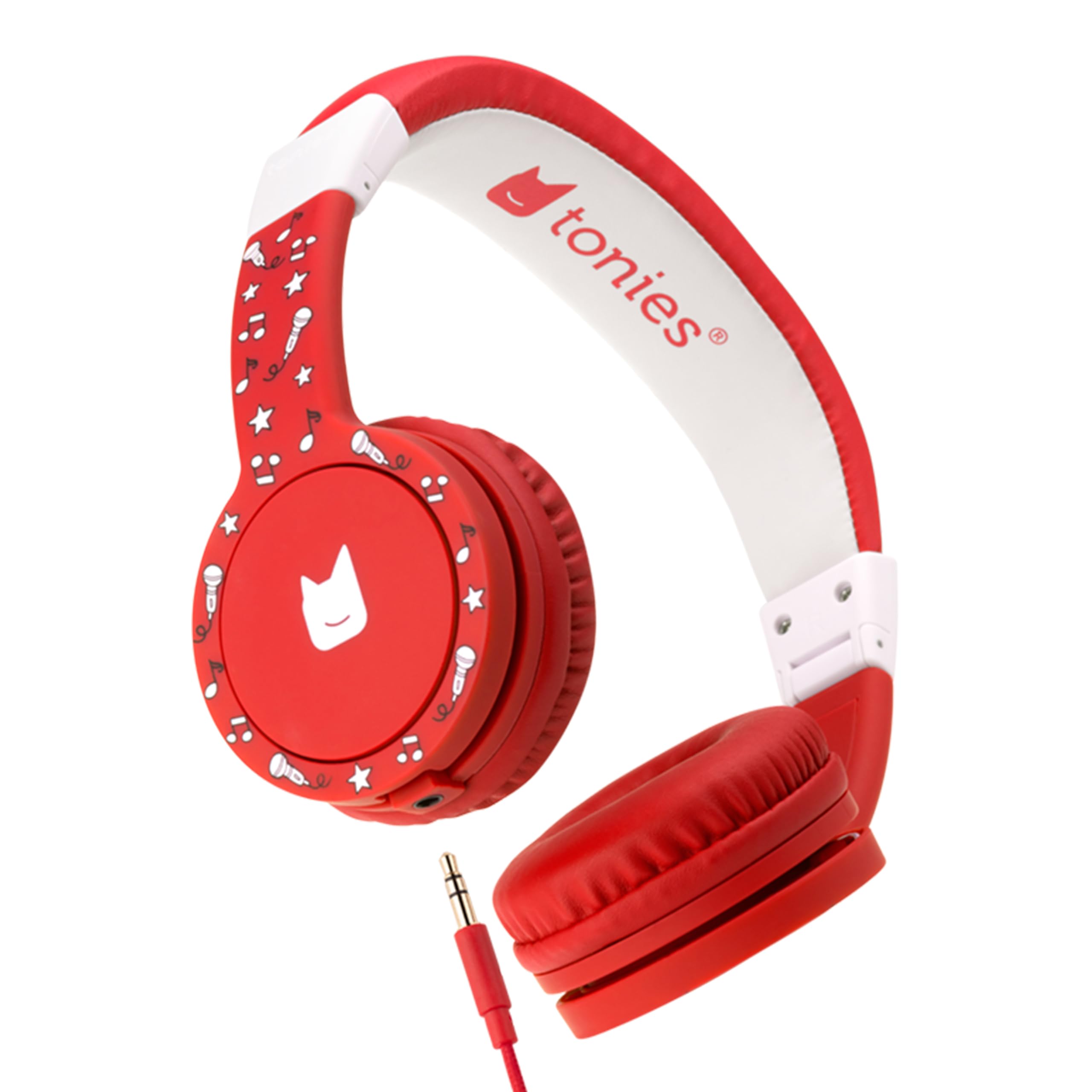 Foto 2 pulgar | Auriculares Plegables Tonies Con Cable Para Niños, Color Rojo - Venta Internacional.