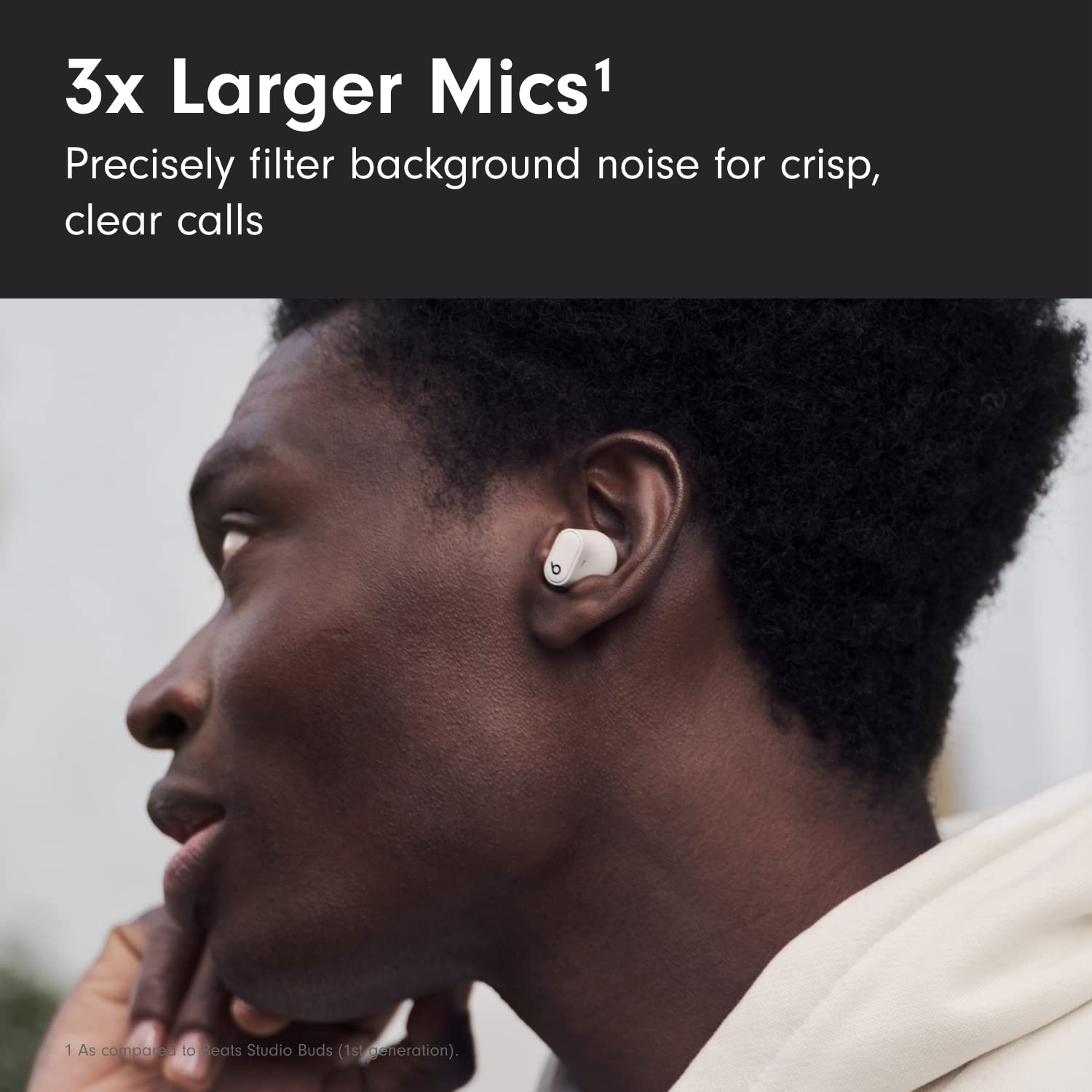 Foto 6 pulgar | Auriculares Inalámbricos con Cancelación de Ruido True Wireless Beats Studio Buds Blanco - Venta Internacional