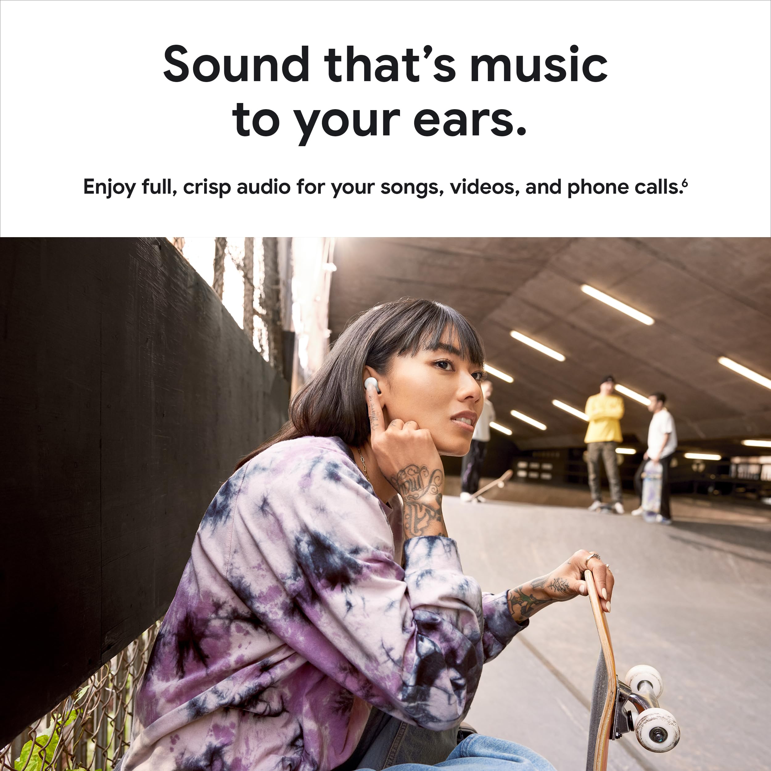 Foto 3 pulgar | Auriculares Inalámbricos Google Pixel Buds A-series Clearly White - Venta Internacional.