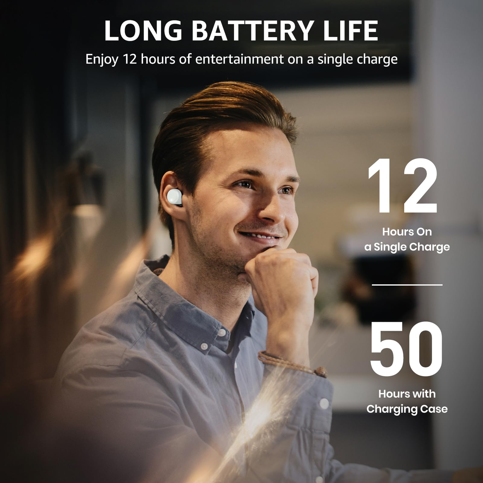 Foto 5 pulgar | Auriculares Inalámbricos Tozo T6 Ergonómicos Bluetooth 5.3 50 Horas De Reproducción - Venta Internacional.