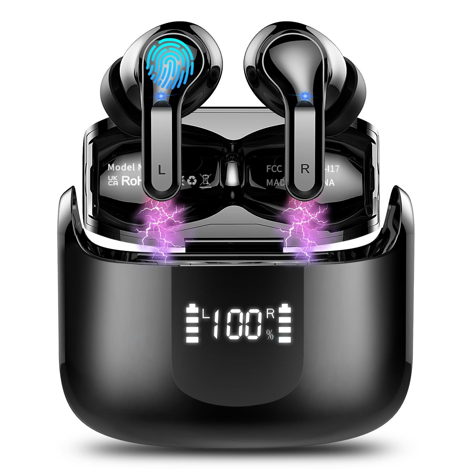 Foto 1 | Auricular Inalámbrico Ordtop I13 2024 Bluetooth 5.3 40h Ip7 Android Ios - Venta Internacional.