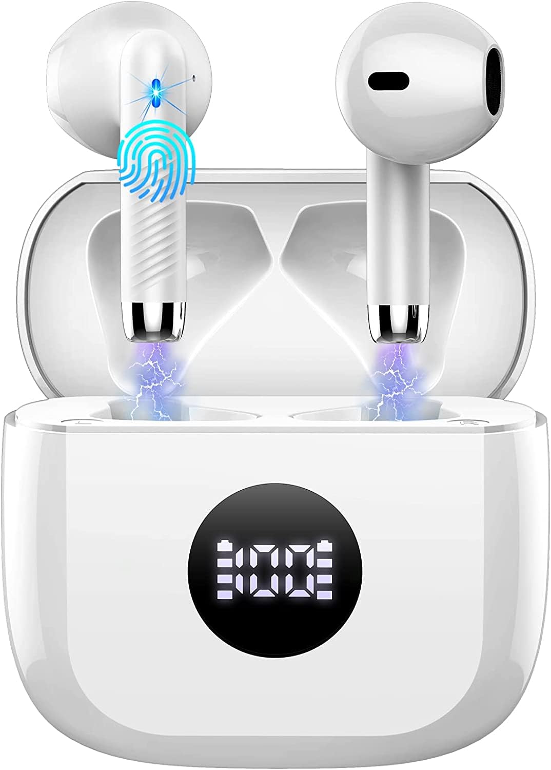 Foto 2 pulgar | Auriculares Inalámbricos Jxrev Bluetooth 5.4 Con Reproducción De 40 Horas Ip7 - Venta Internacional.
