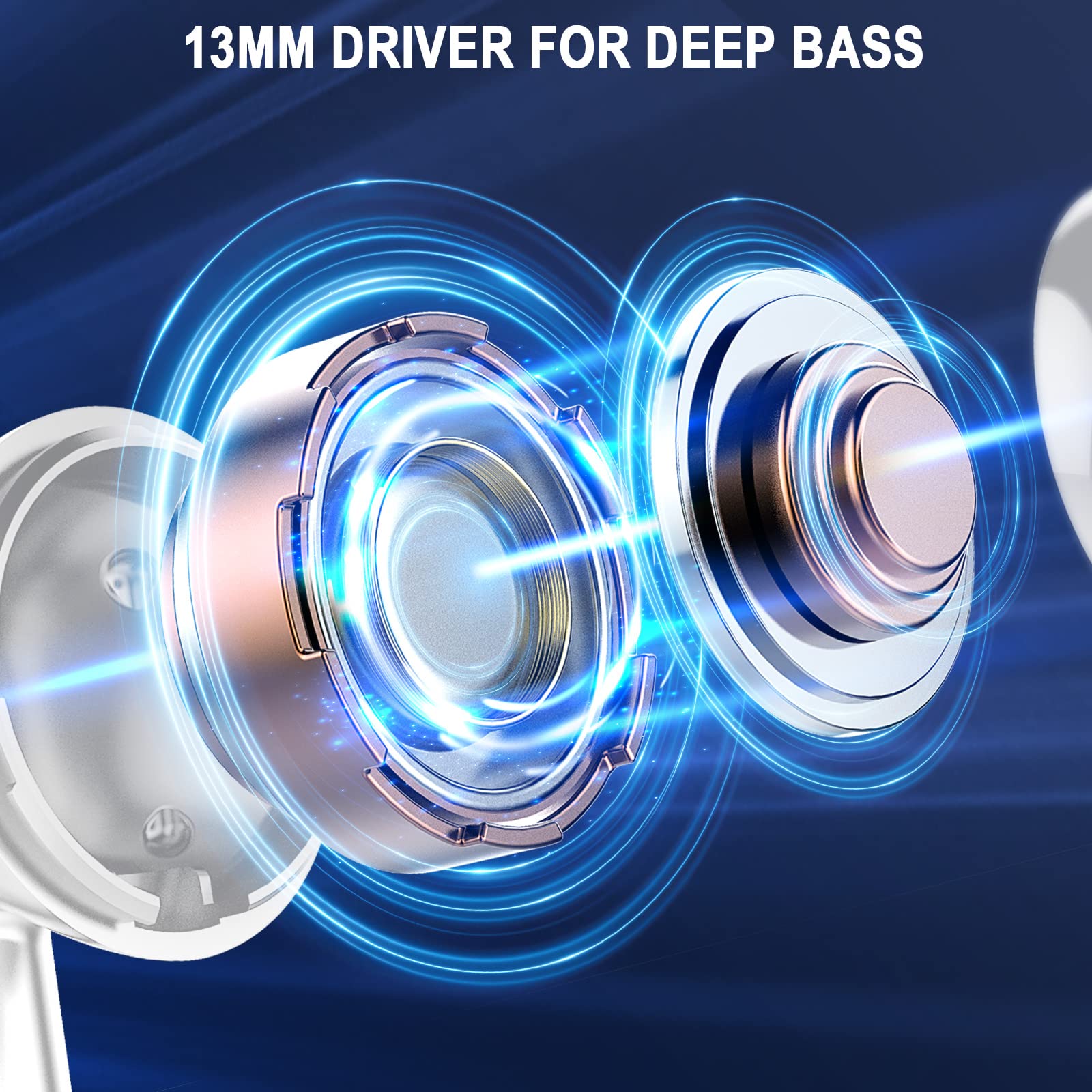 Foto 5 pulgar | Auriculares Inalámbricos Jxrev Bluetooth 5.4 Con Reproducción De 40 Horas Ip7 - Venta Internacional.