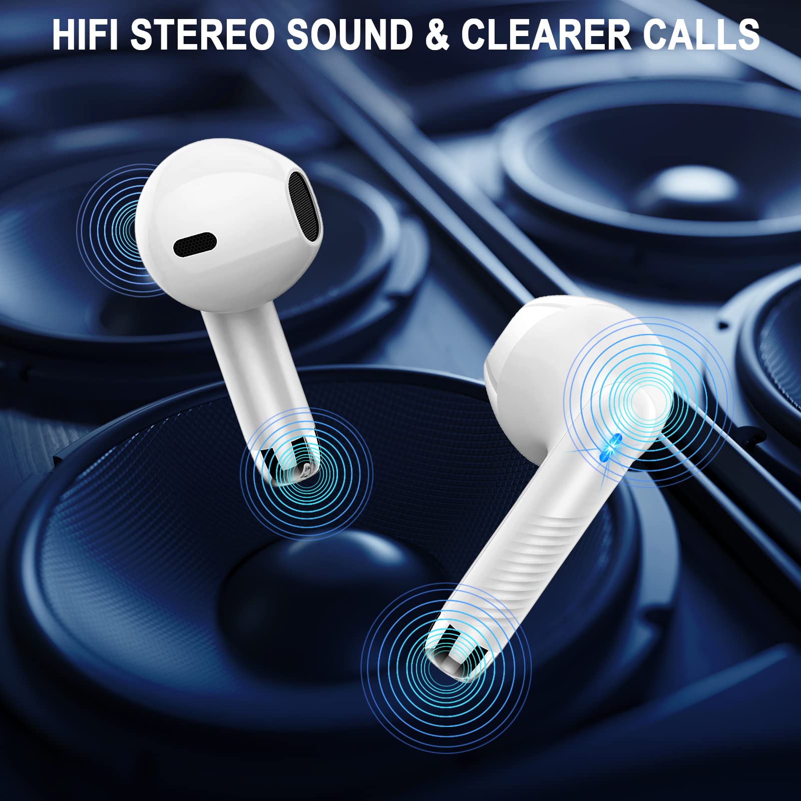 Foto 7 pulgar | Auriculares Inalámbricos Jxrev Bluetooth 5.4 Con Reproducción De 40 Horas Ip7 - Venta Internacional.