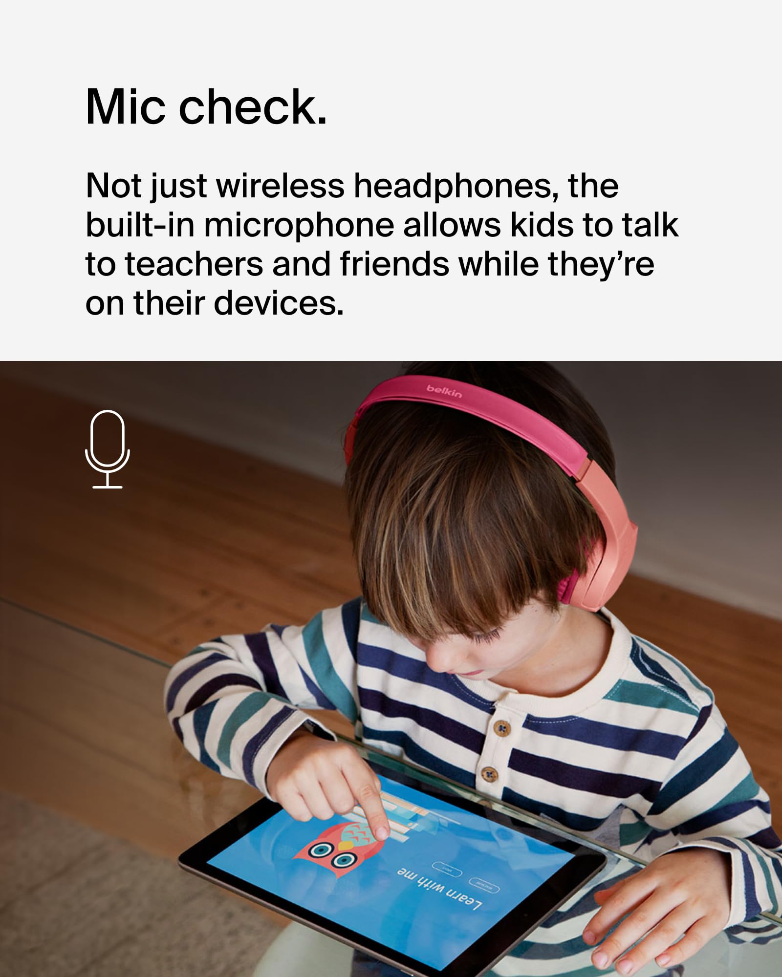 Foto 6 pulgar | Auriculares Inalámbricos Bluetooth Para Niños Belkin Soundform Mini - Venta Internacional.