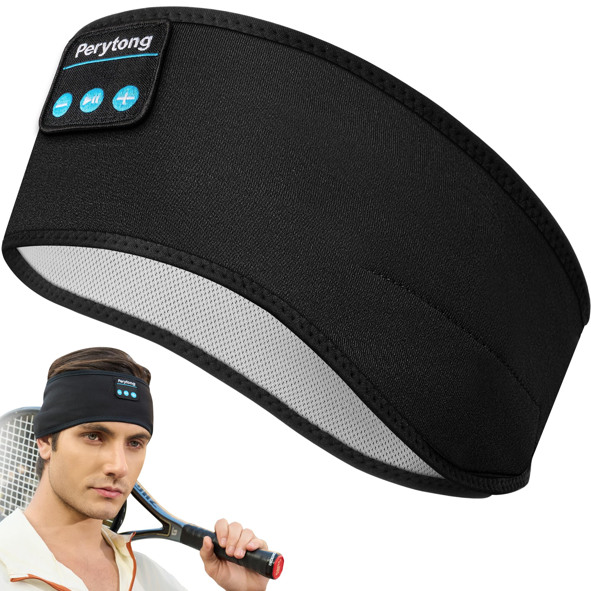 Foto 2 pulgar | Diadema Deportiva Inalámbrica Bluetooth Perytong para Dormir - Venta Internacional