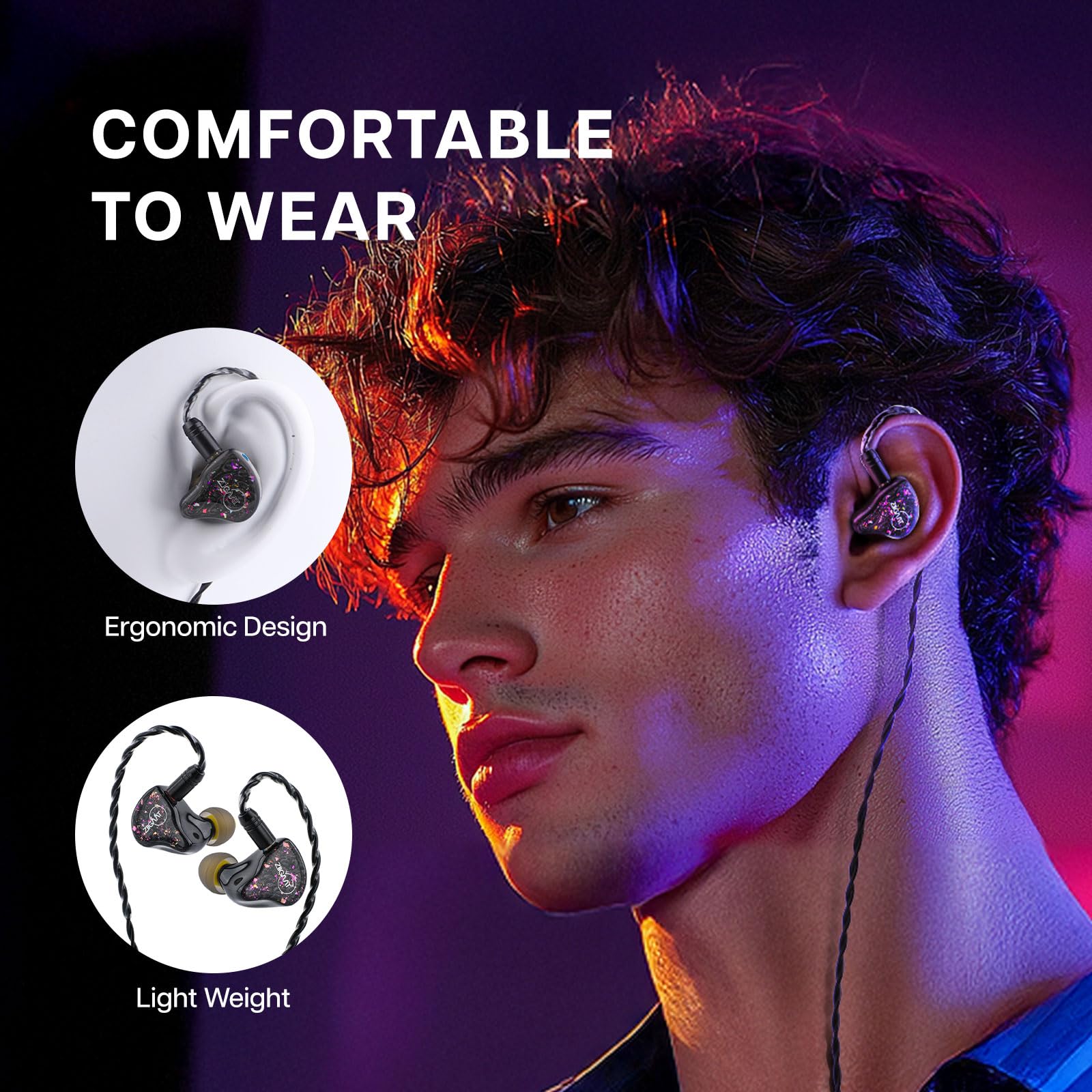 Foto 5 pulgar | Auriculares Linsoul Ziigaat X Fresh Reviews Arete 1dd+4ba Iem - Venta Internacional.