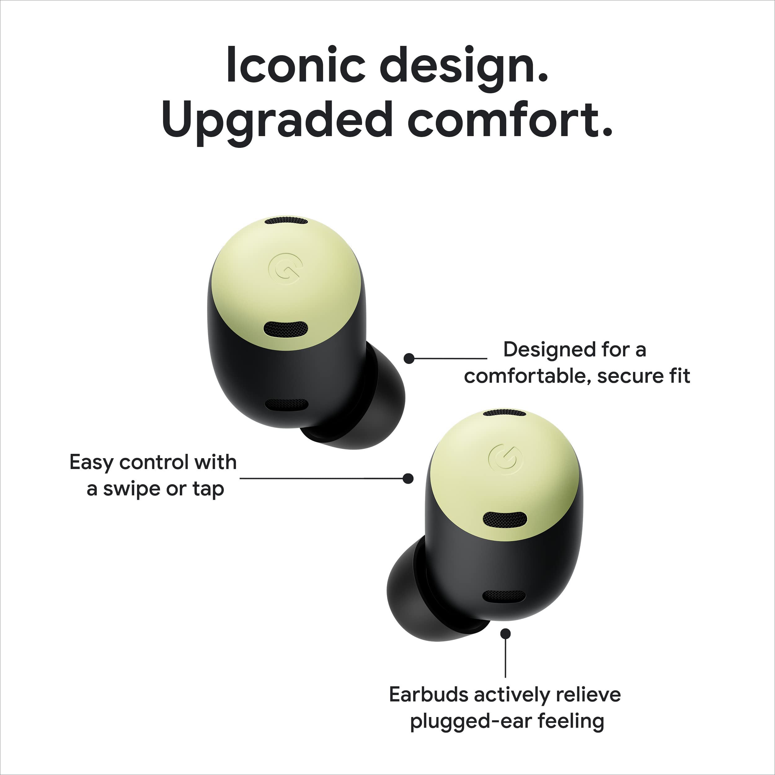 Foto 6 pulgar | Auriculares Con Cancelación De Ruido Google Pixel Buds Pro Lemongrass - Venta Internacional.