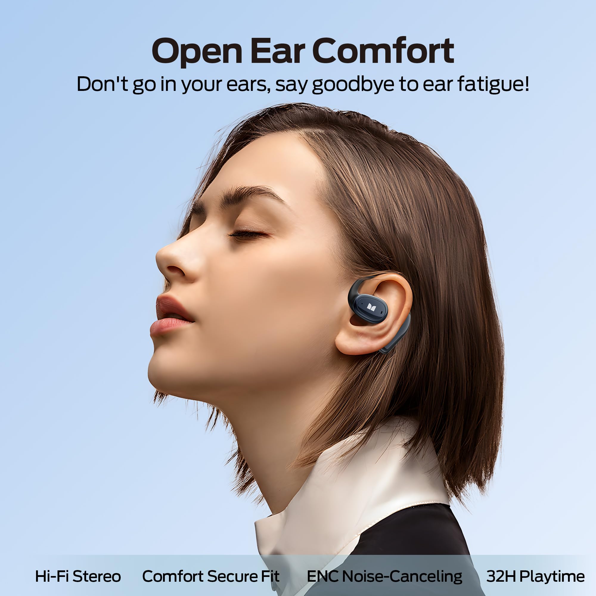 Foto 6 pulgar | Auriculares Inalámbricos Monster Open Ear Ac311 Bluetooth 5.4 Ipx5 - Venta Internacional.