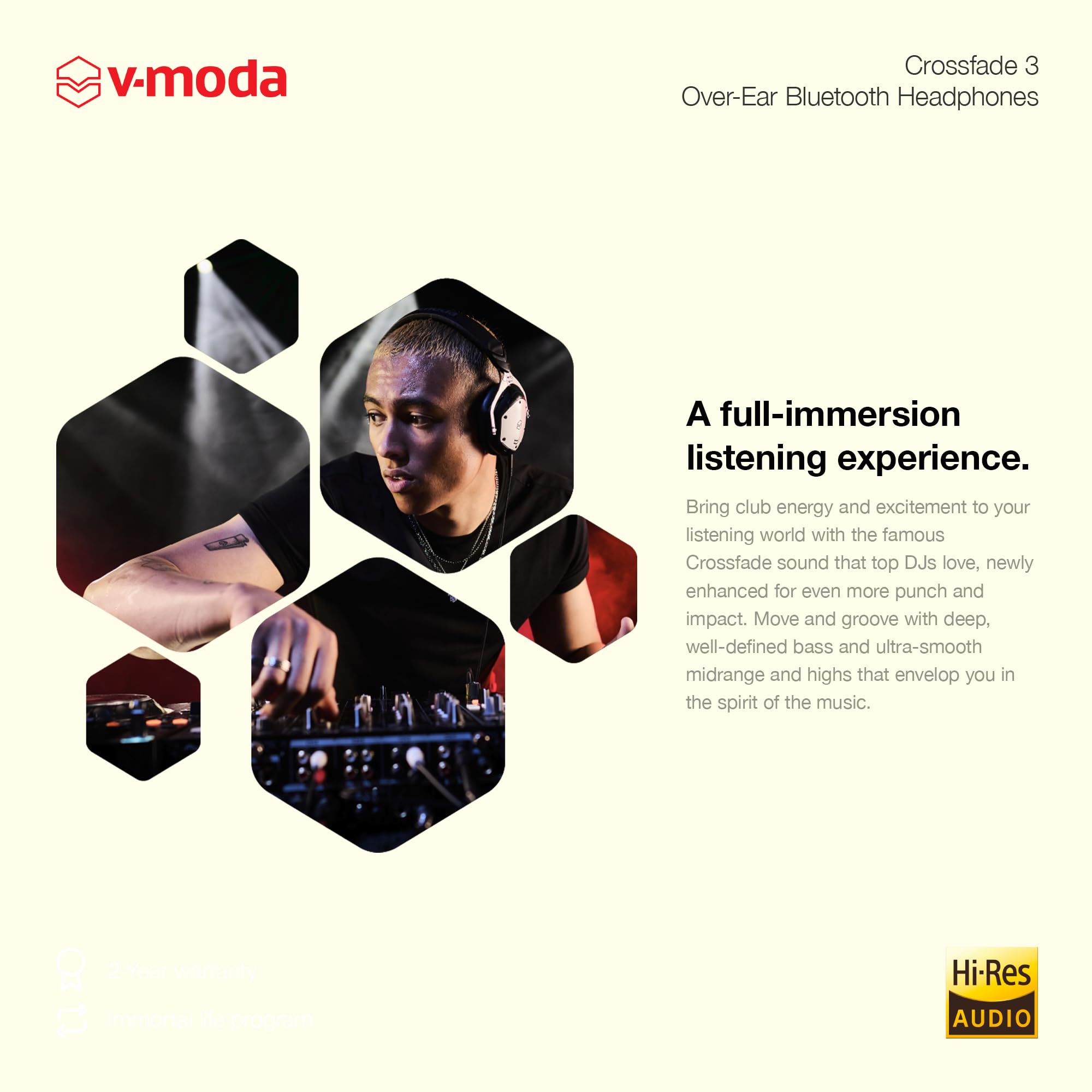 Foto 4 pulgar | Auriculares Inalámbricos V-moda Crossfade 3 Bronze Black - Venta Internacional.