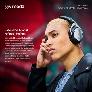Foto 4 | Auriculares Inalámbricos V-moda Crossfade 3 Bronze Black - Venta Internacional.