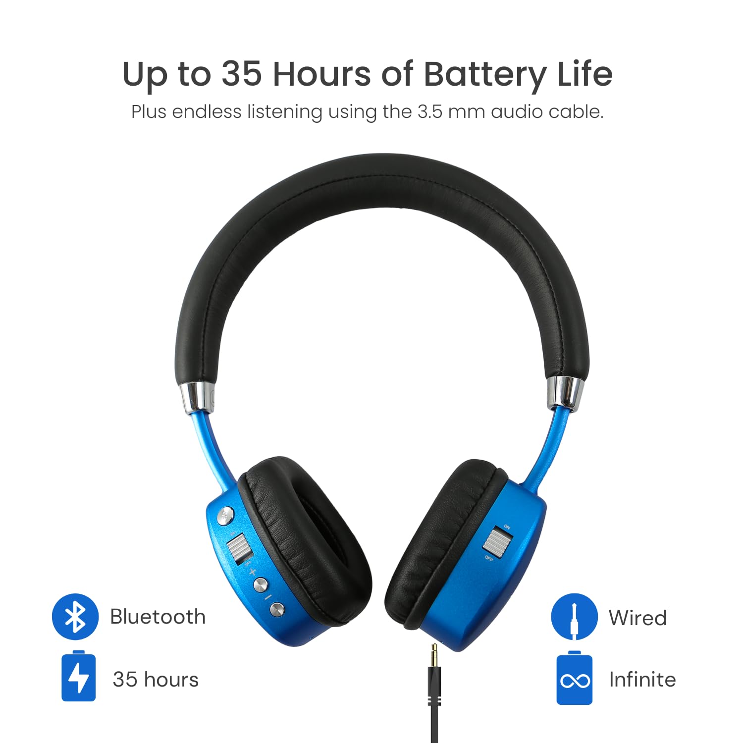 Foto 5 pulgar | Auriculares Bluetooth Puro Sound Labs Puroquiet Plus Azul - Venta Internacional.