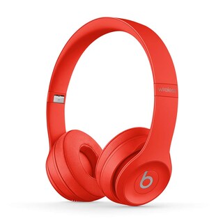 Foto 1 | Auriculares Supraaurales Inalámbricos Beats Solo 3 Apple W1 Chip Rojo - Venta Internacional
