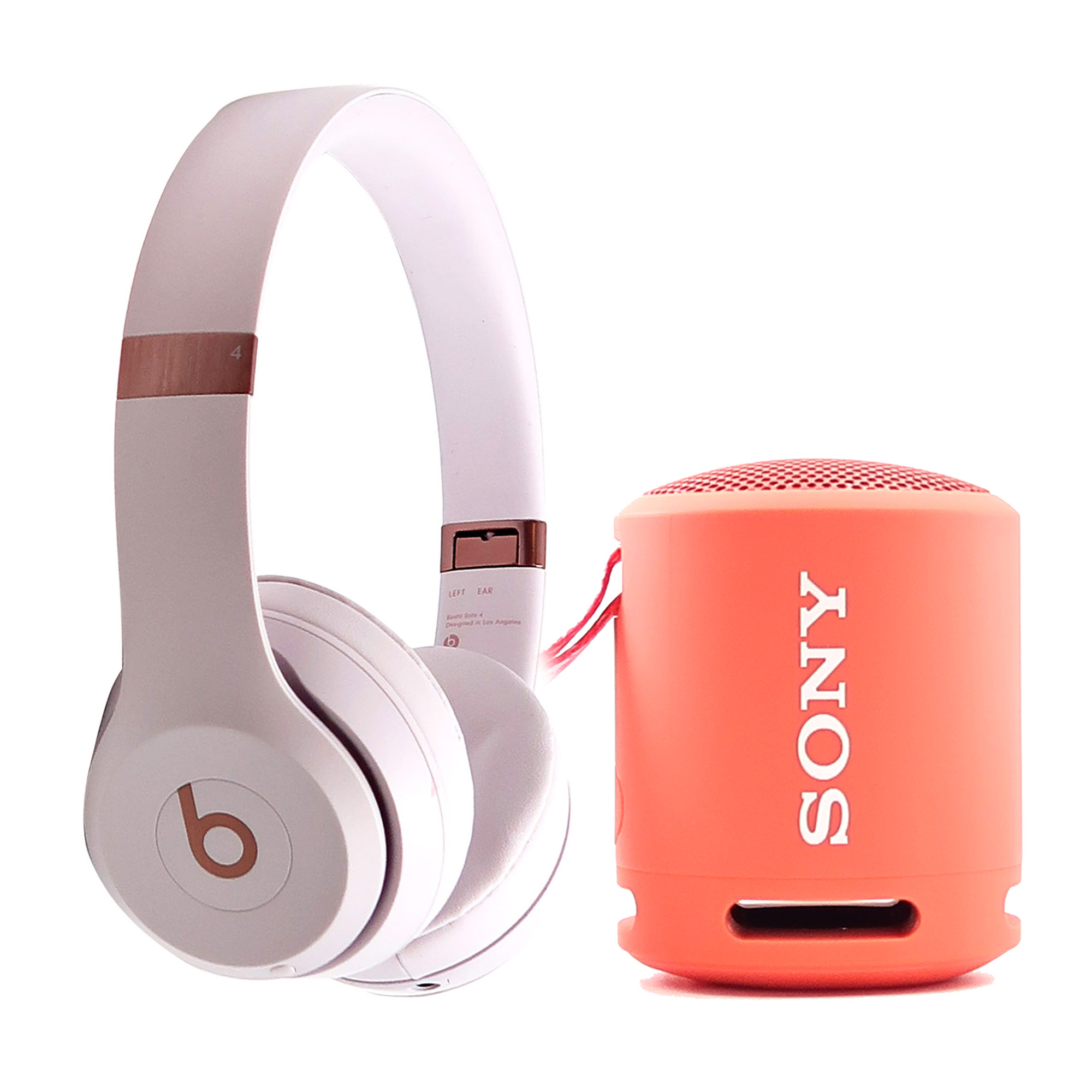 Foto 2 pulgar | Auriculares Inalámbricos Beats Solo 4 Cloud Pink + Speaker Srsxb1 - Venta Internacional.