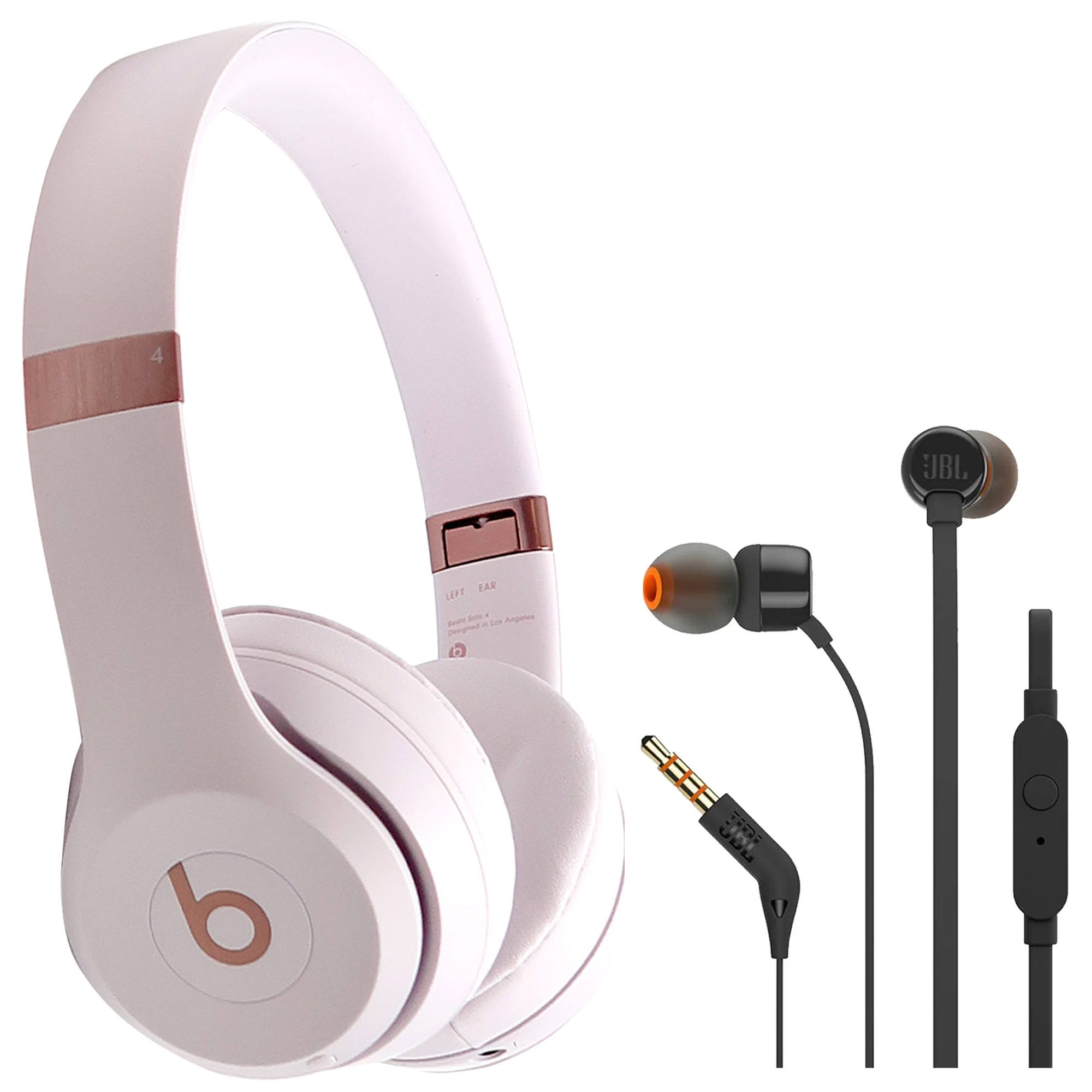 Auriculares Supraaurales Inalámbricos Beats Solo 4 Cloud Pink - Venta Internacional.