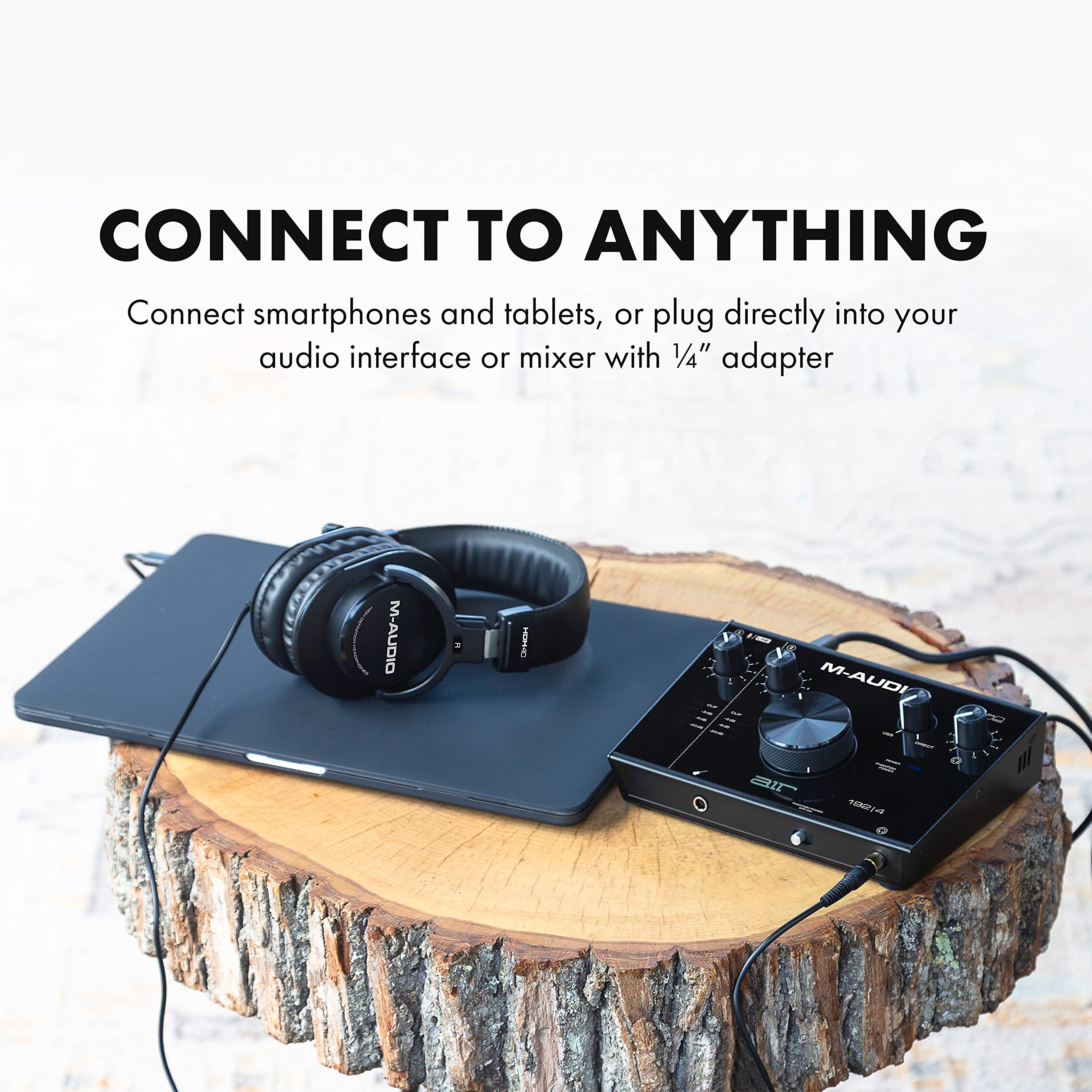 Foto 5 | Auriculares M-audio Hdh40 Over Ear Studio Con Parte Trasera Cerrada, Color Negro - Venta Internacional.