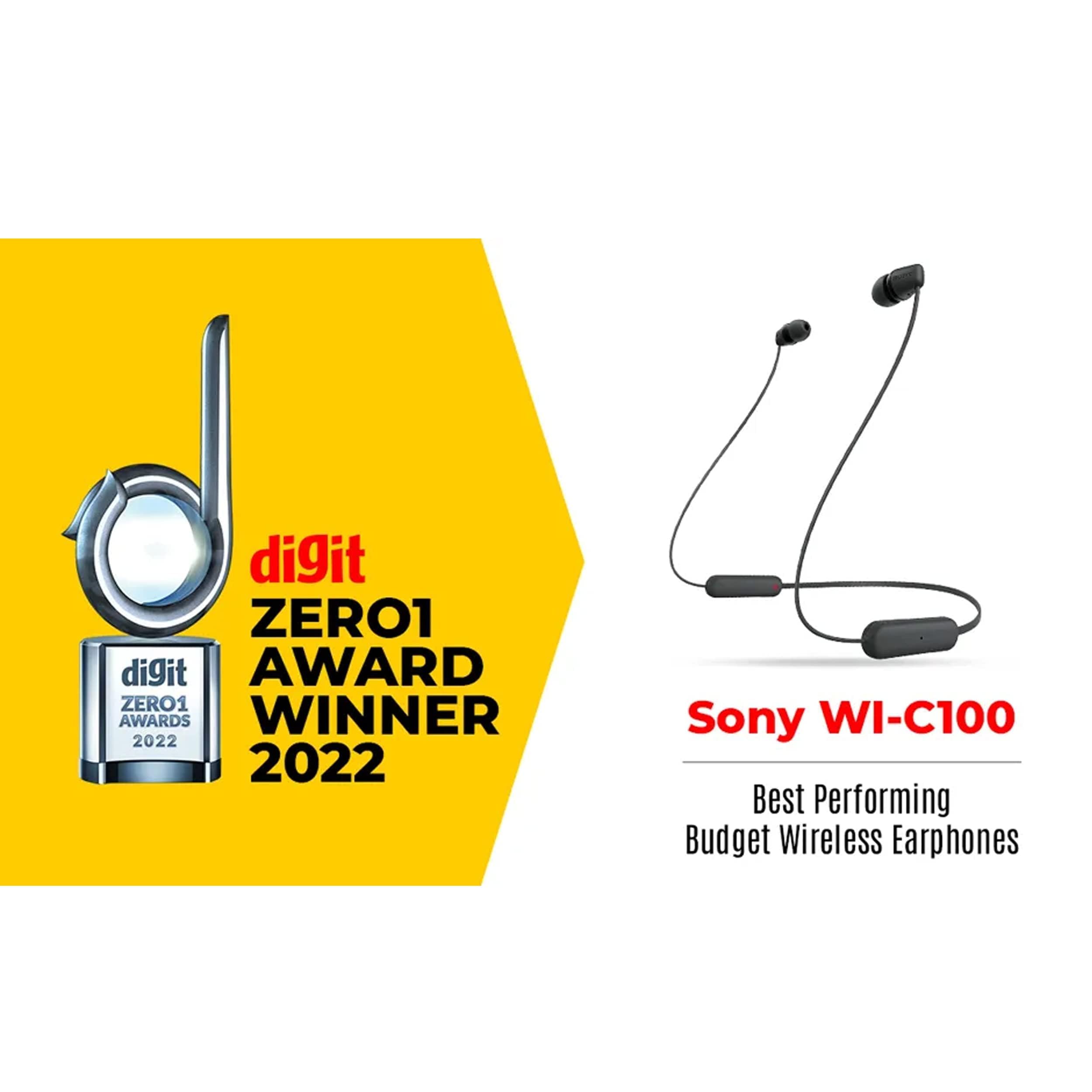 Foto 3 pulgar | Auriculares Inalámbricos Sony Wi-c100 Bluetooth Con Micrófono Negros - Venta Internacional.