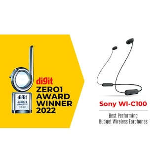 Foto 2 | Auriculares Inalámbricos Sony Wi-c100 Bluetooth Con Micrófono Negros - Venta Internacional.