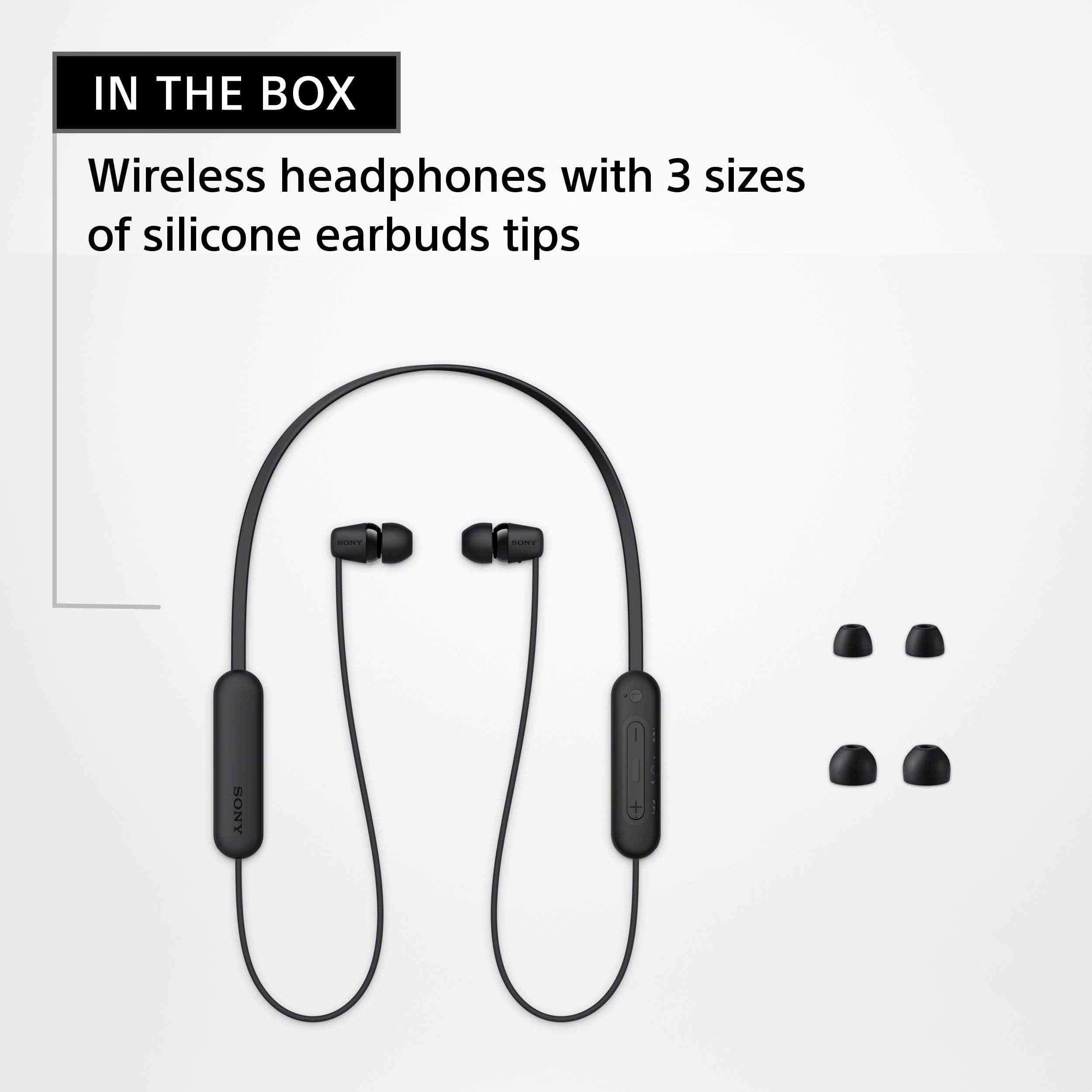 Foto 8 pulgar | Auriculares Inalámbricos Sony Wi-c100 Bluetooth Con Micrófono Negros - Venta Internacional.