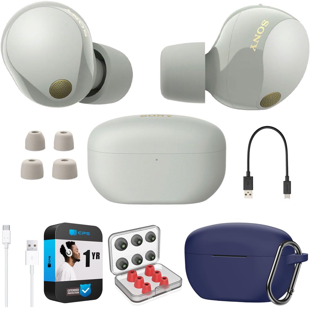 Foto 2 pulgar | Auriculares Truly Wireless Sony Wf-1000xm5 Con Funda Azul - Venta Internacional.