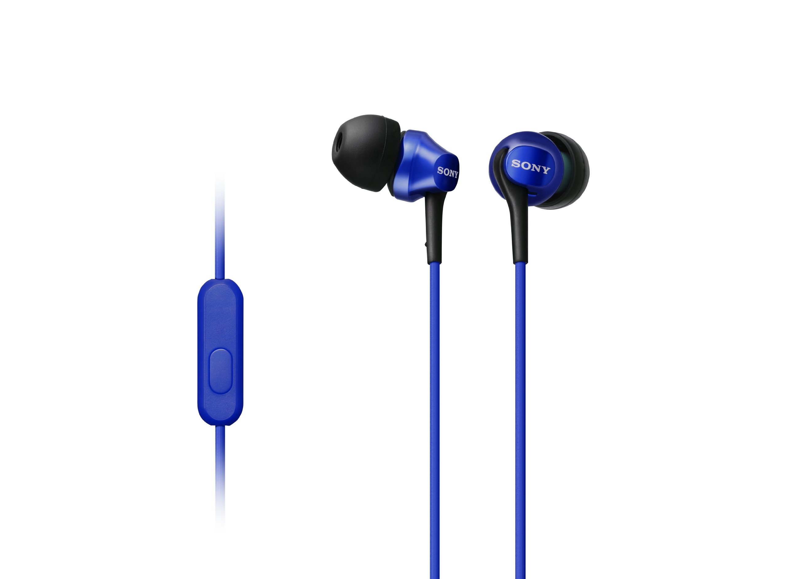 Foto 2 pulgar | Auriculares Intraurales Sony Mdrex100apl Con Mando A Distancia, Color Azul - Venta Internacional.